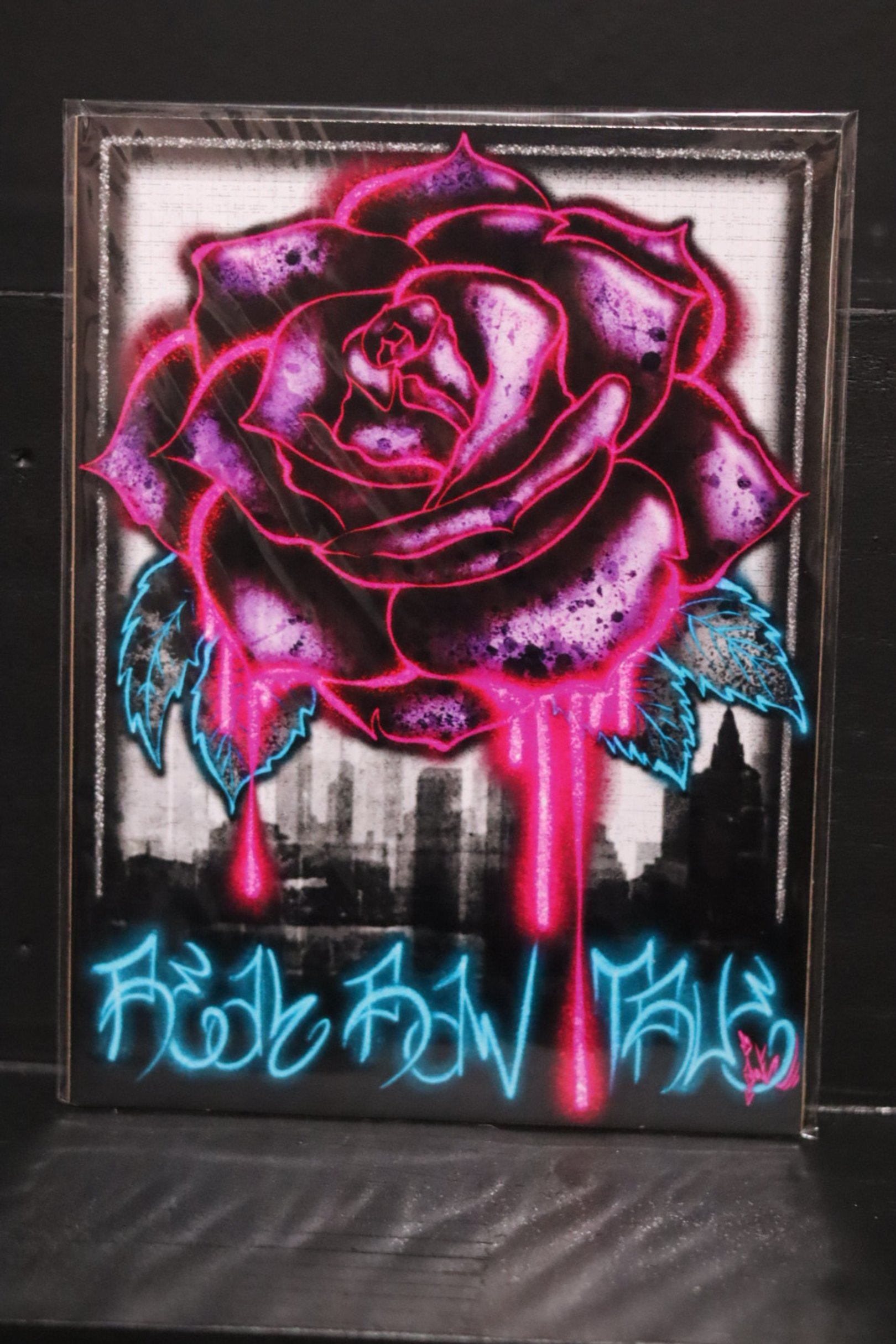 City Rose Print