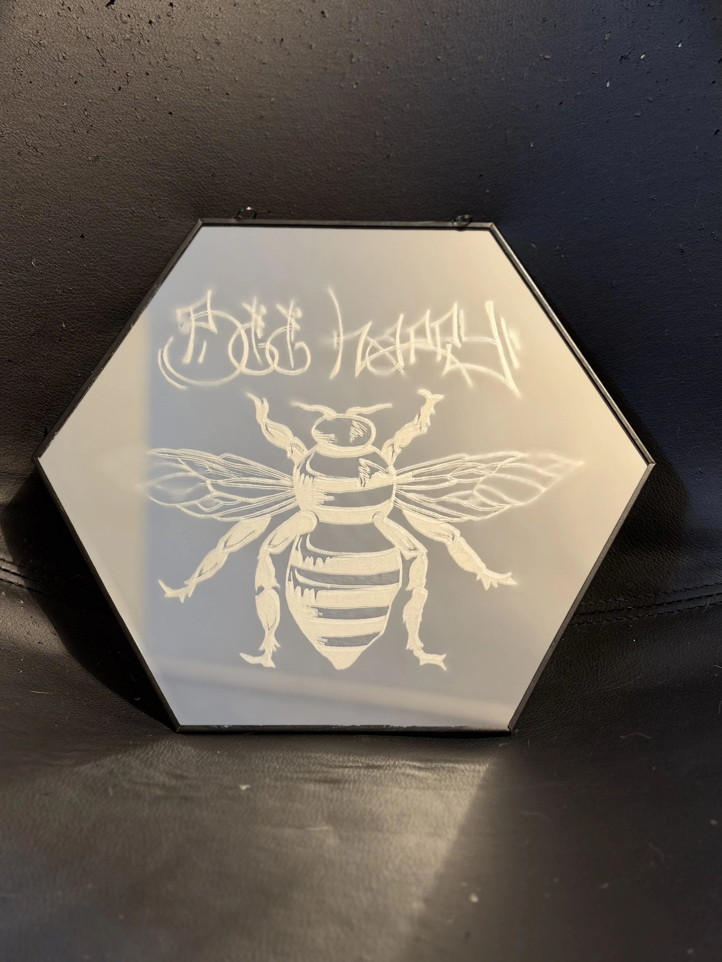 Bee Happy Mirror