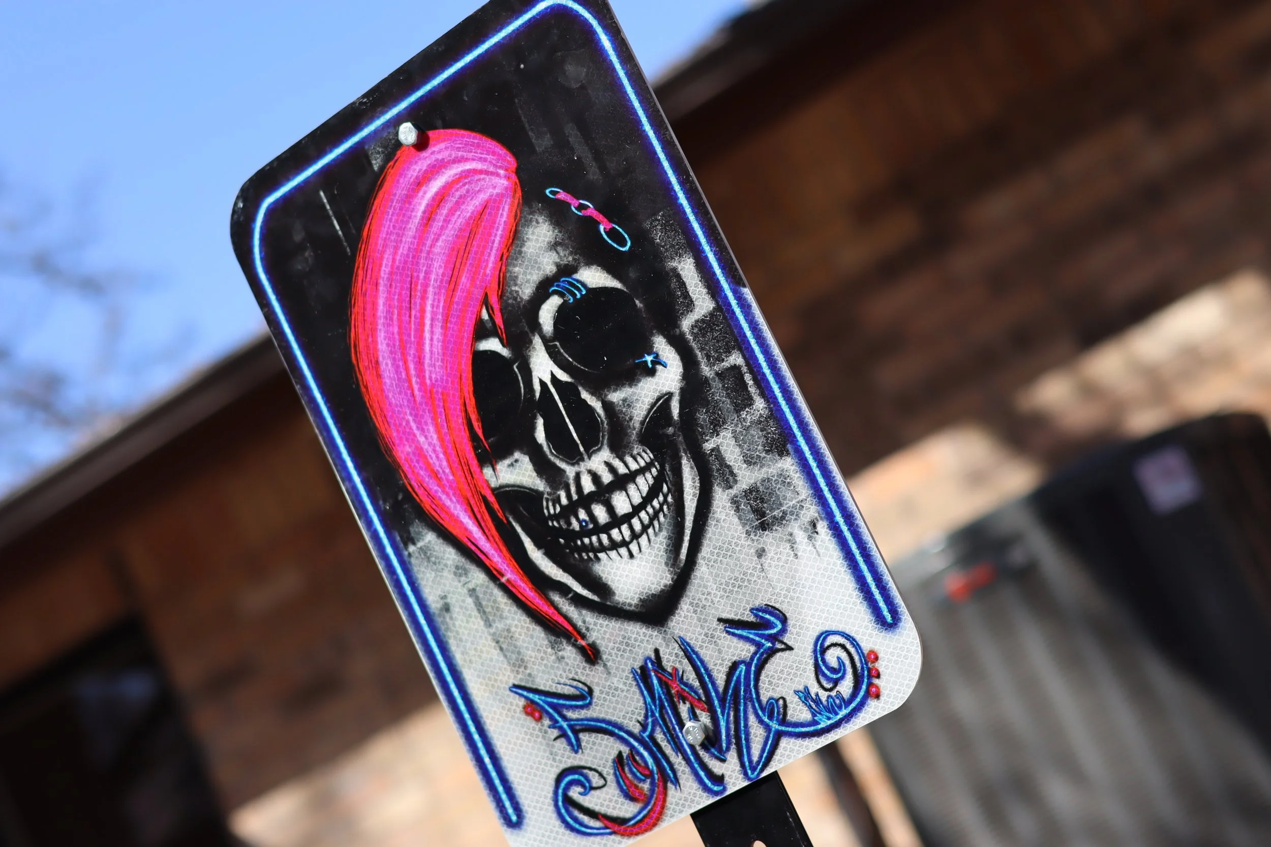 Smile Skelly Signage