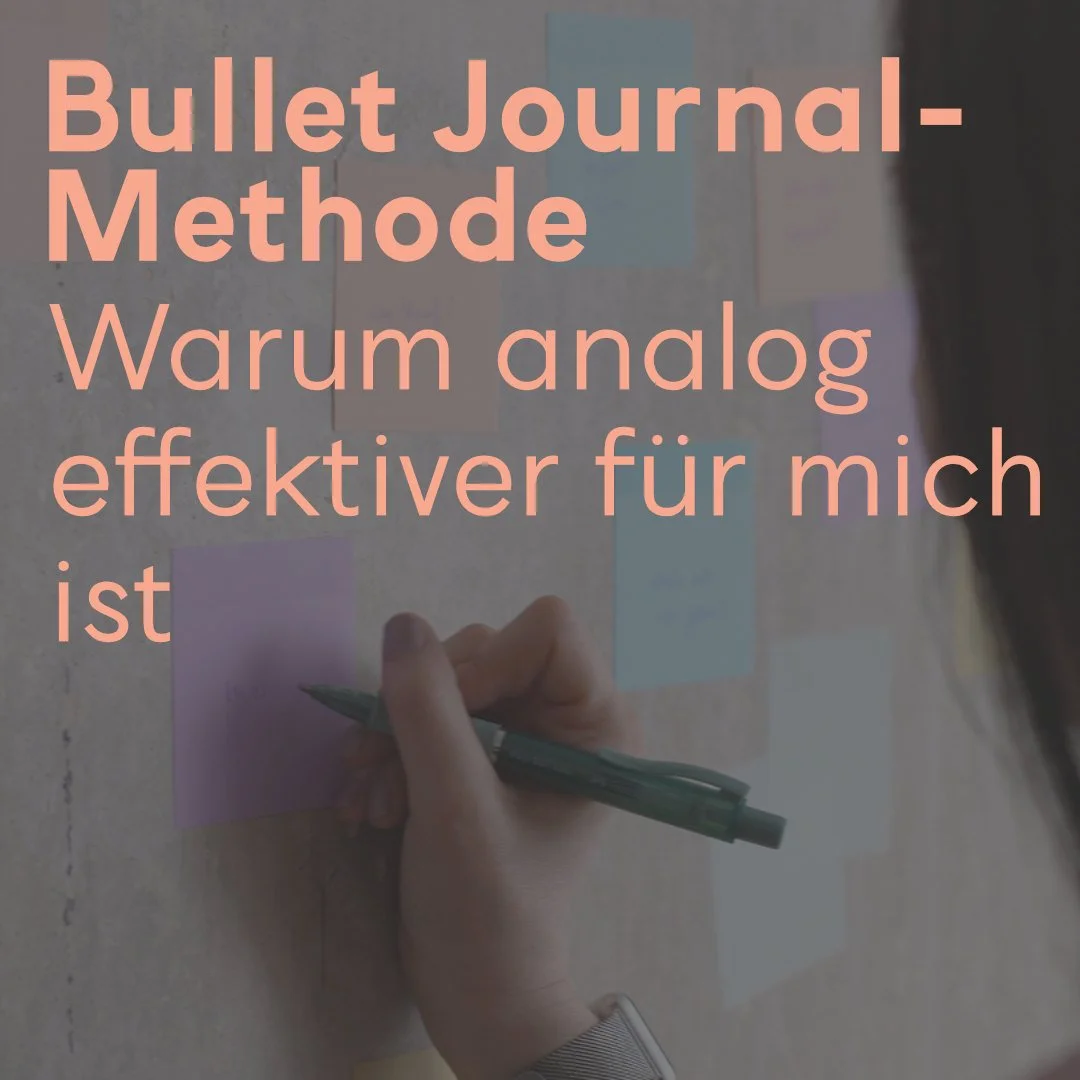 Bullet Journal: Warum ich nicht mehr ohne plane (und wie du damit anfängst)