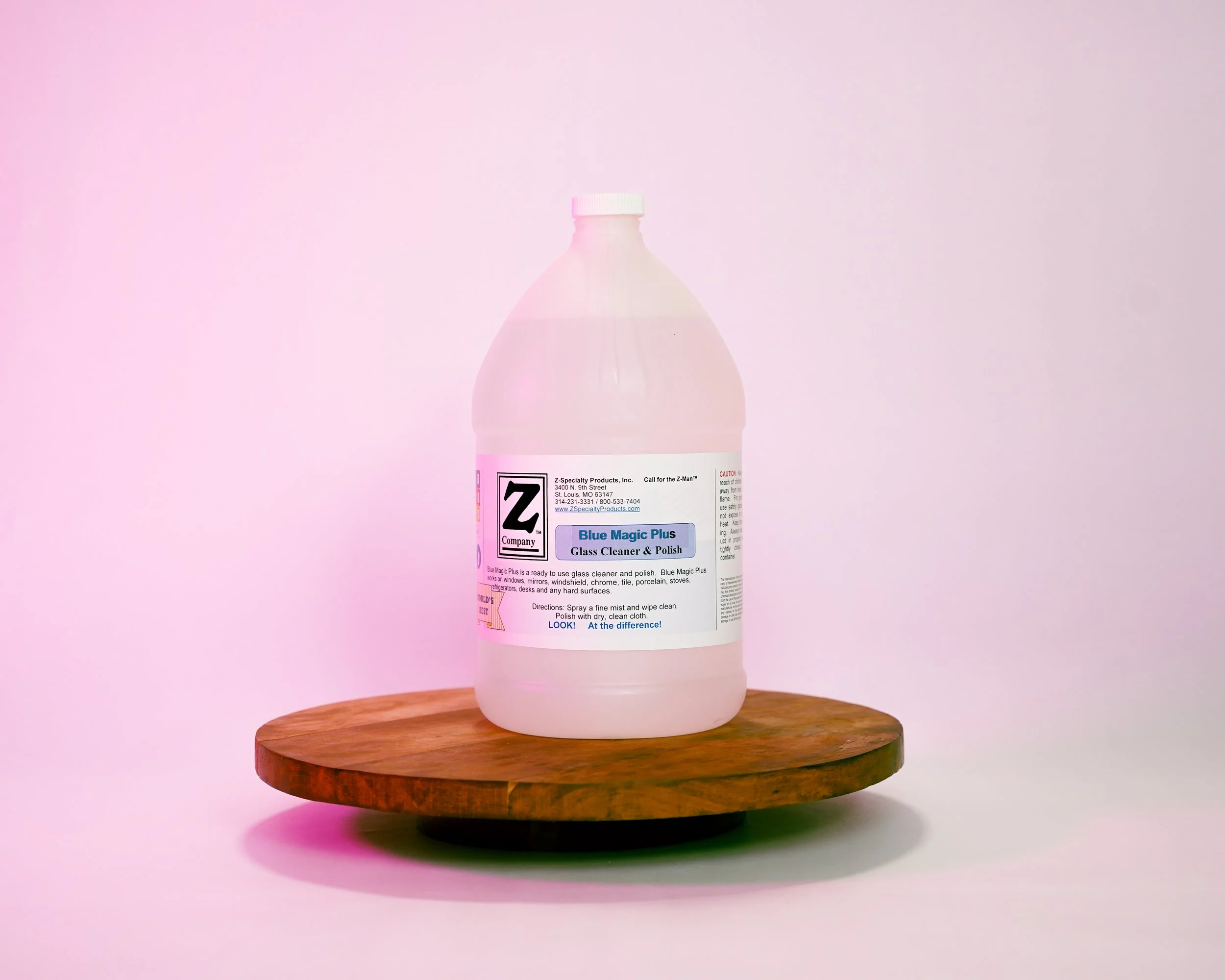 Z-Blue Magic Plus — Ready-to-Use Glass Cleaner & Polish