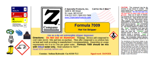 Formula 7007-S Green Machine Stripping Compound — Hot Tank Cleaner for Cast Iron & Steel
