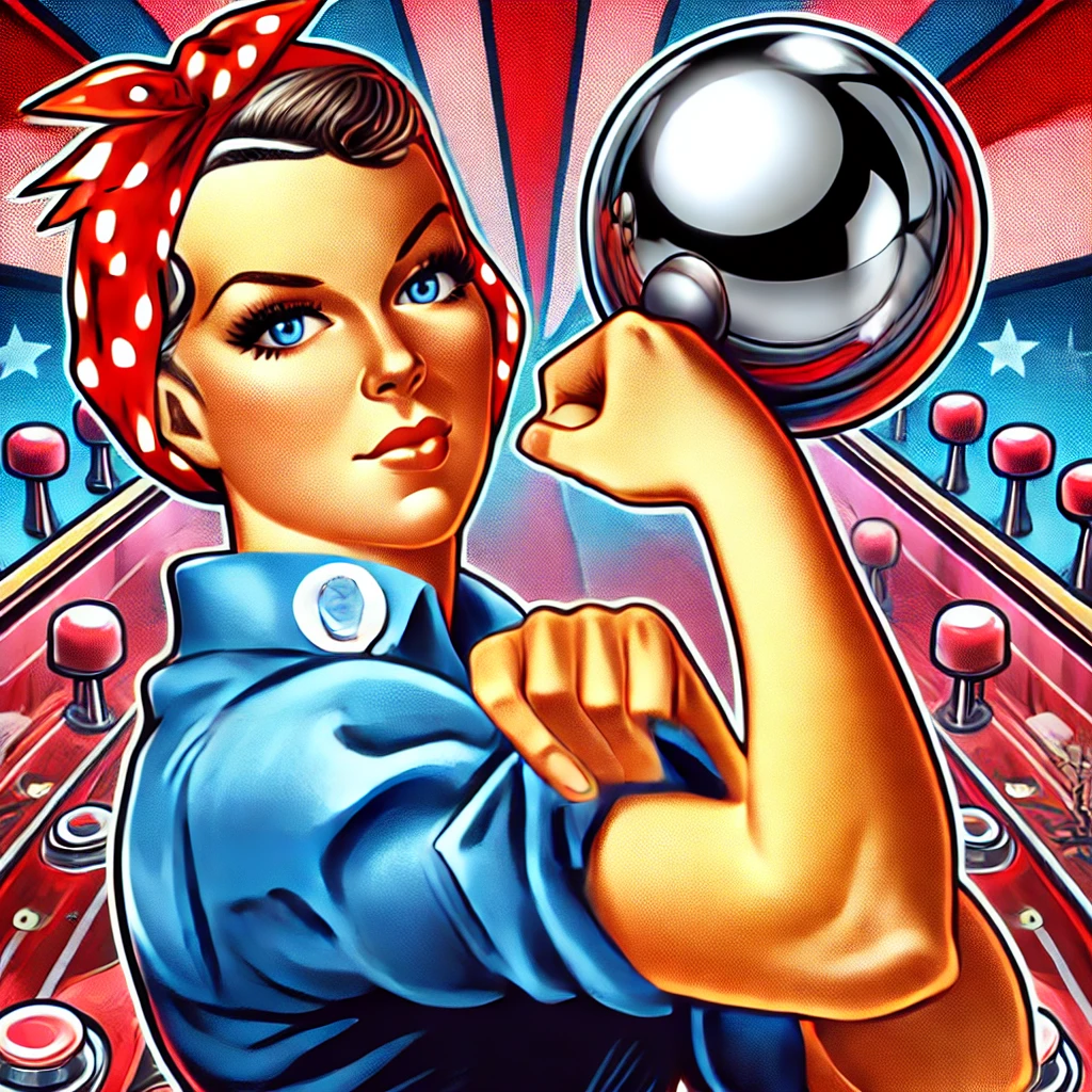 Monthly Women's Pinball Tournament 