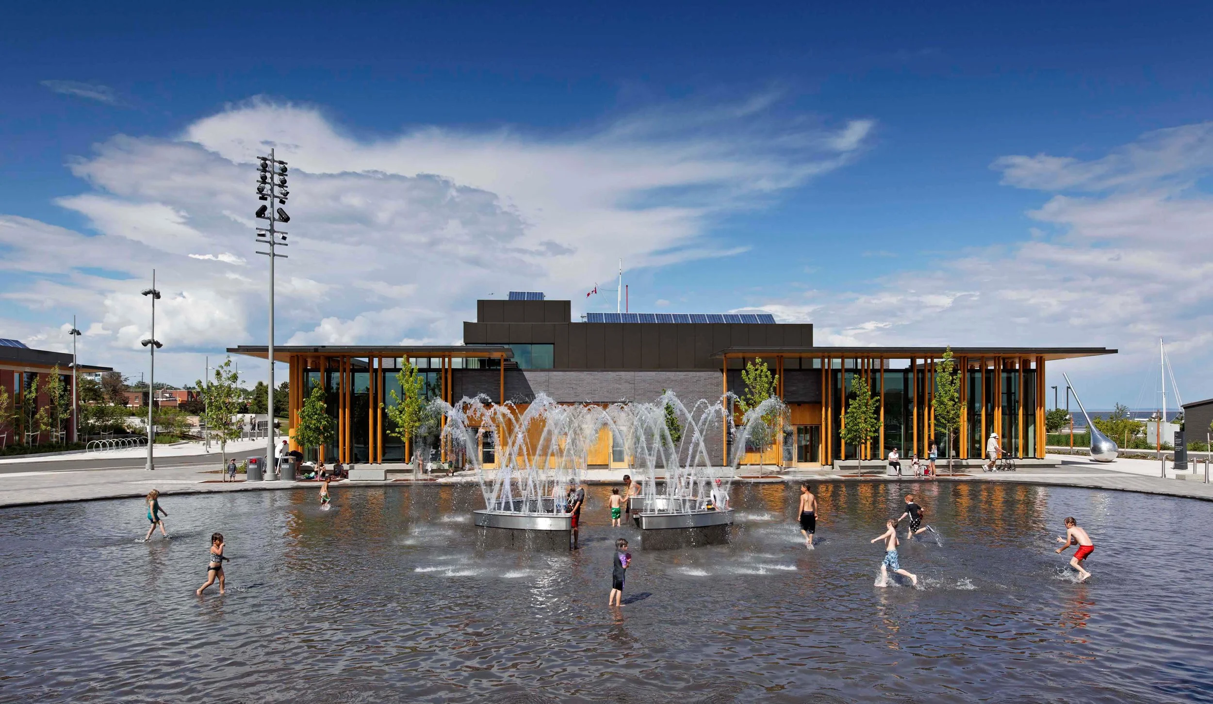 Water Garden Pavilion Splash Pad