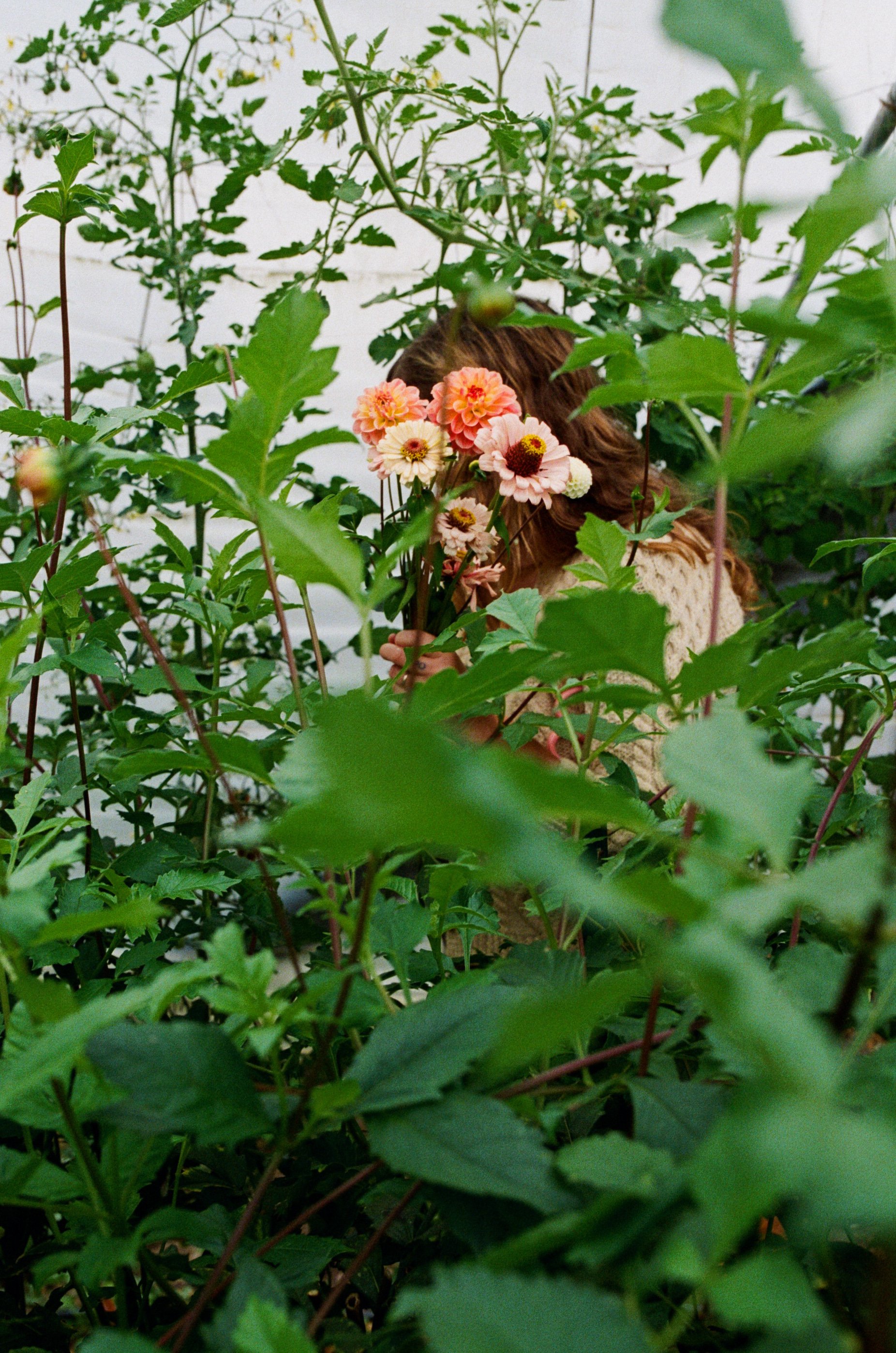 Emmy in Her Garden