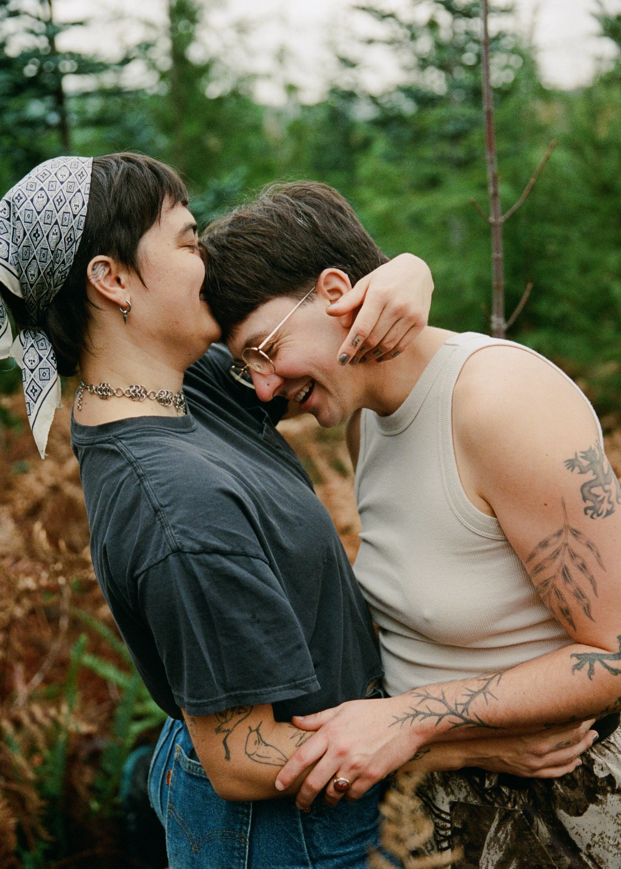 Vesper and Franki in Bellingham