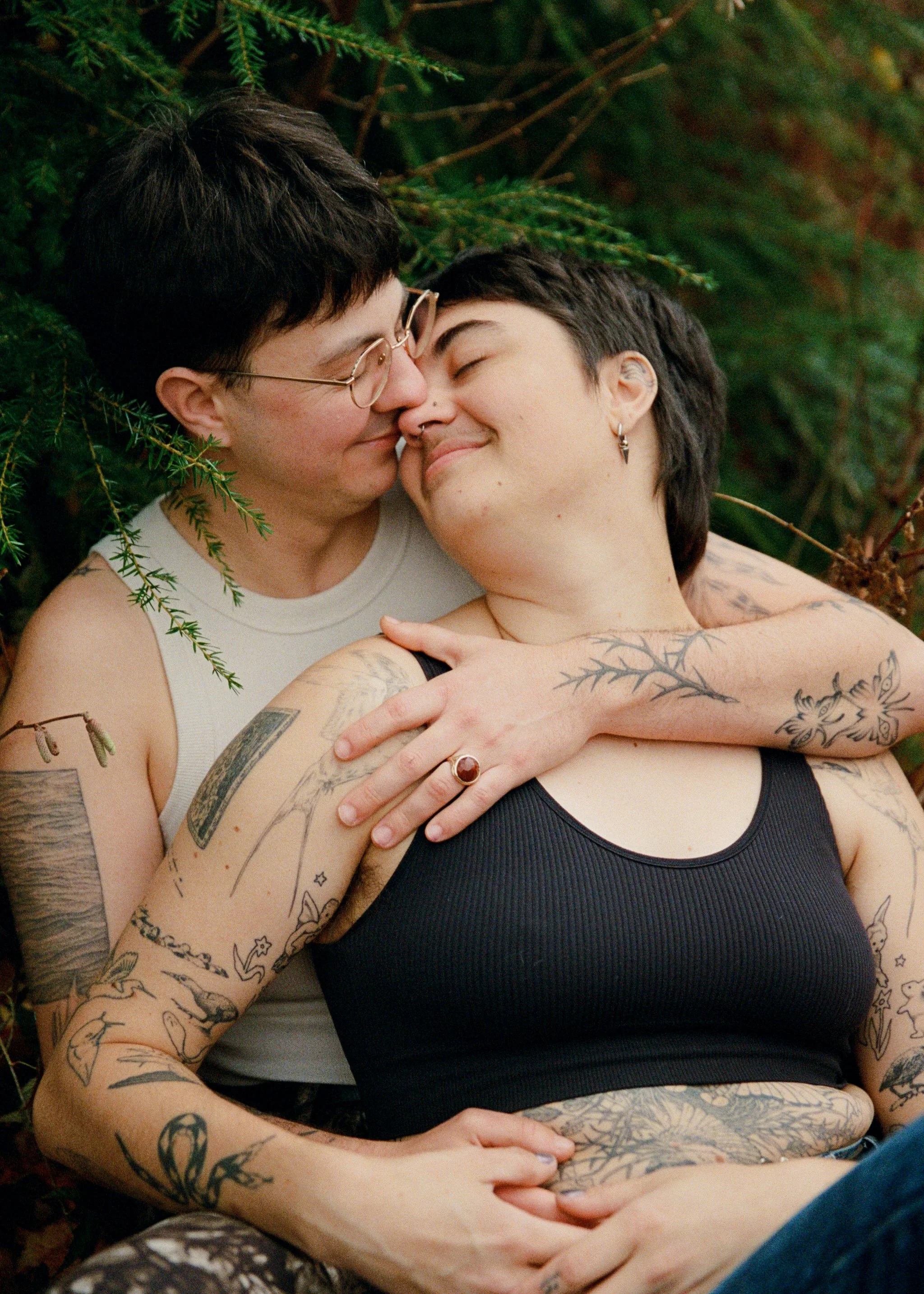 queer trans couples photographer Seattle