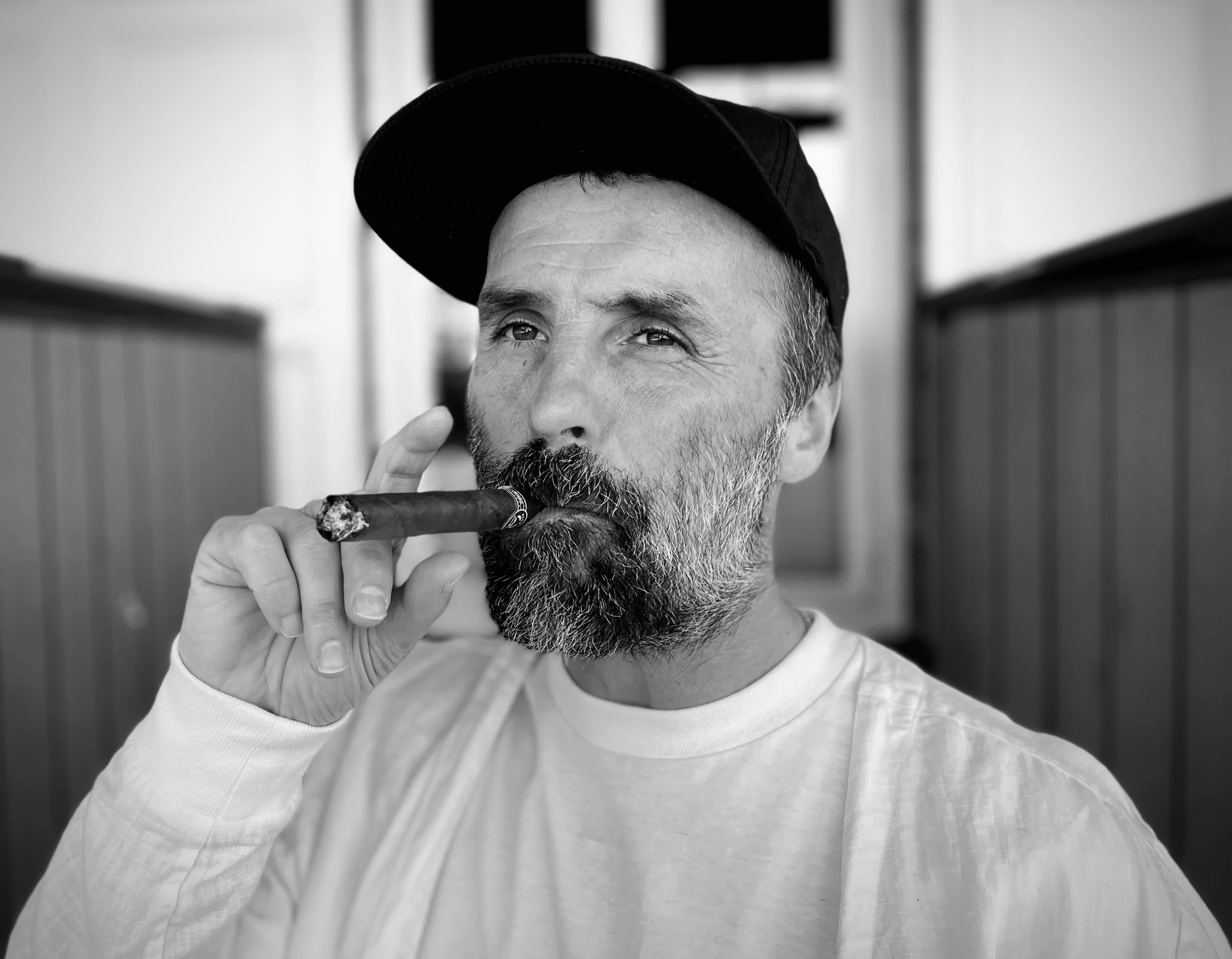 Gino Iannucci (Cigar Break at the Seaport) - 2024
