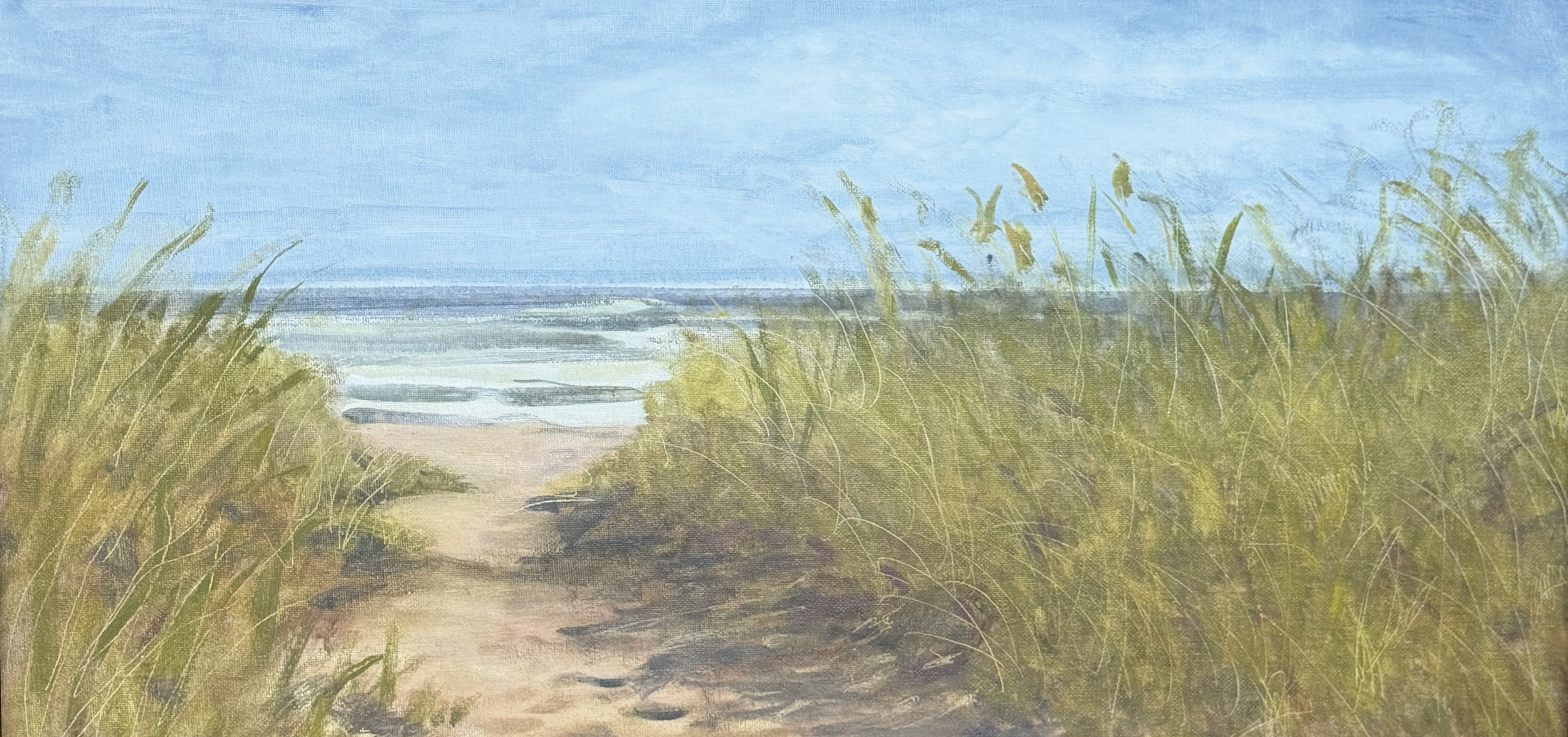 A Summer's Walk In The Dunes