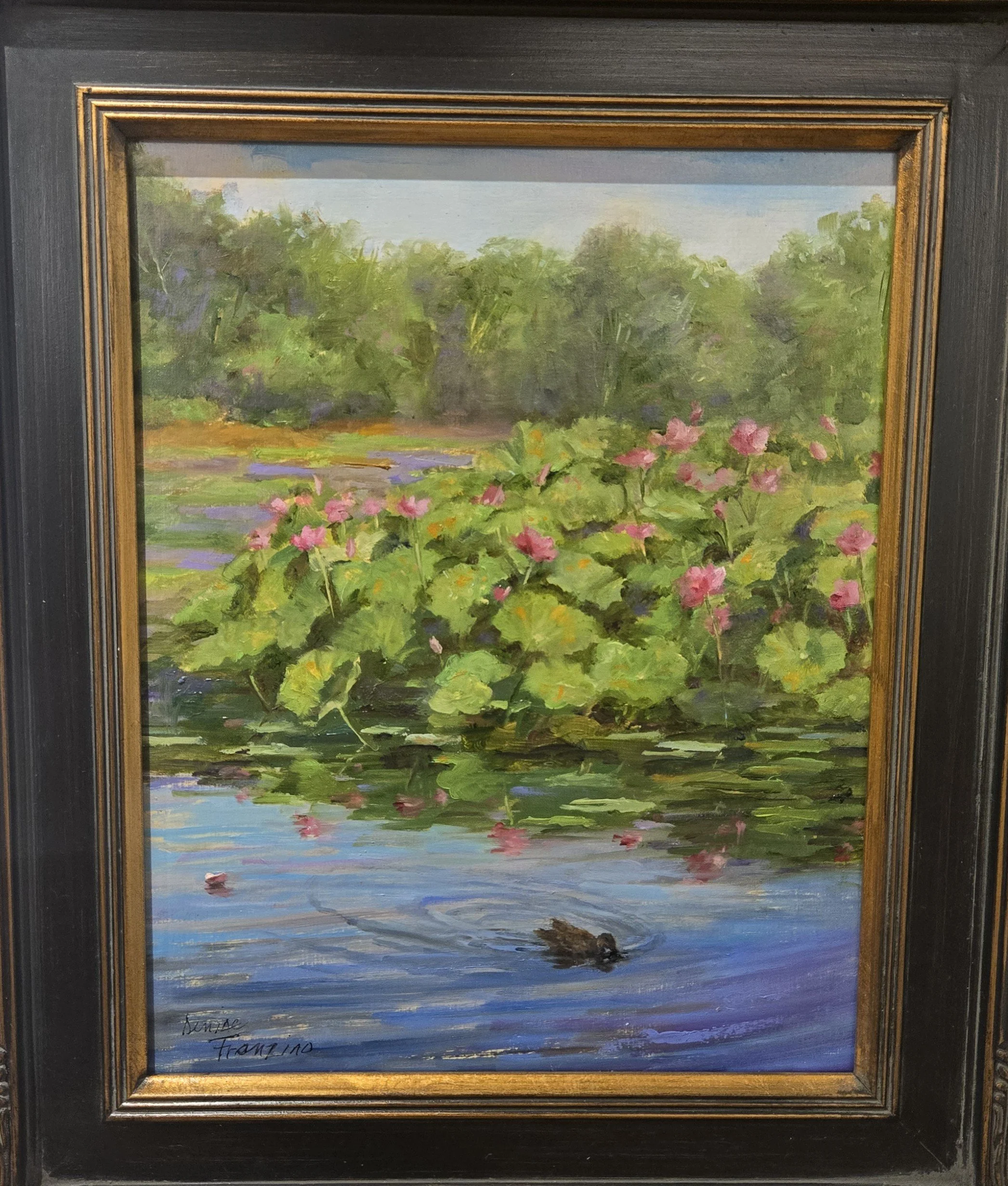 Lotus Lillies at Mill Pond