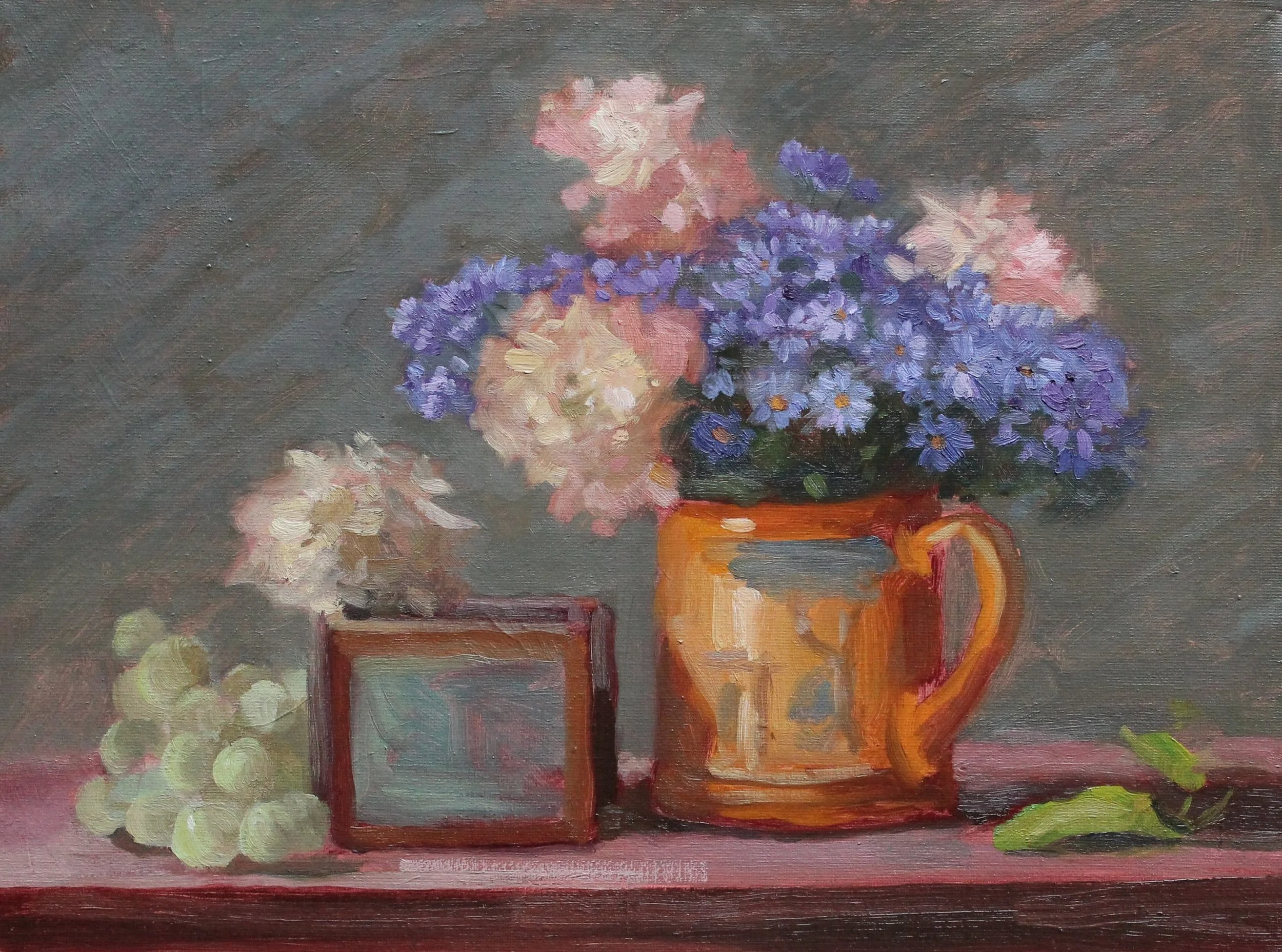 Aster Hydrangea 12X16 Oil.jpg