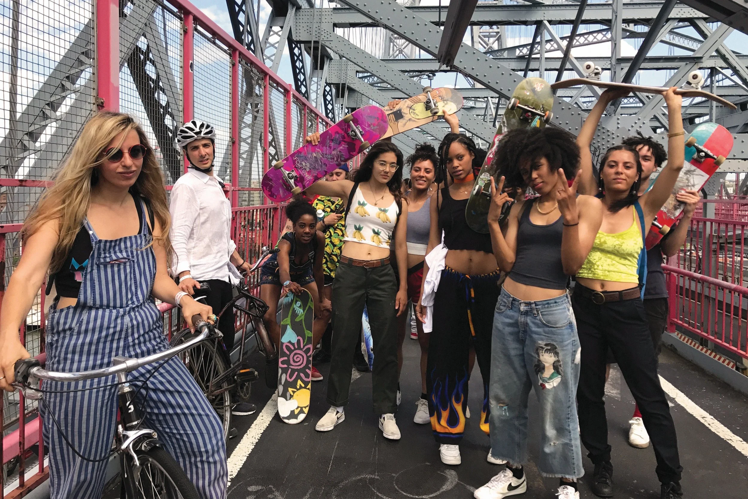 Skate Kitchen Show Ladies (Williamsburg Bridge)- 2018