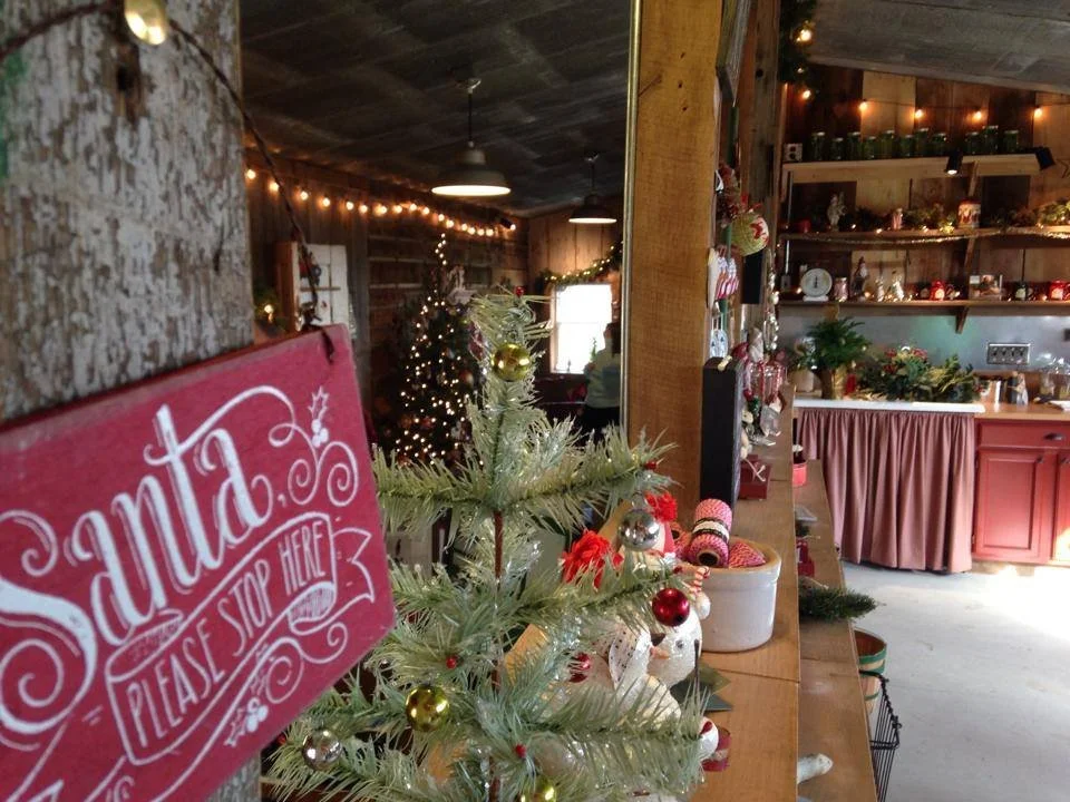 Christmas shop at the farm