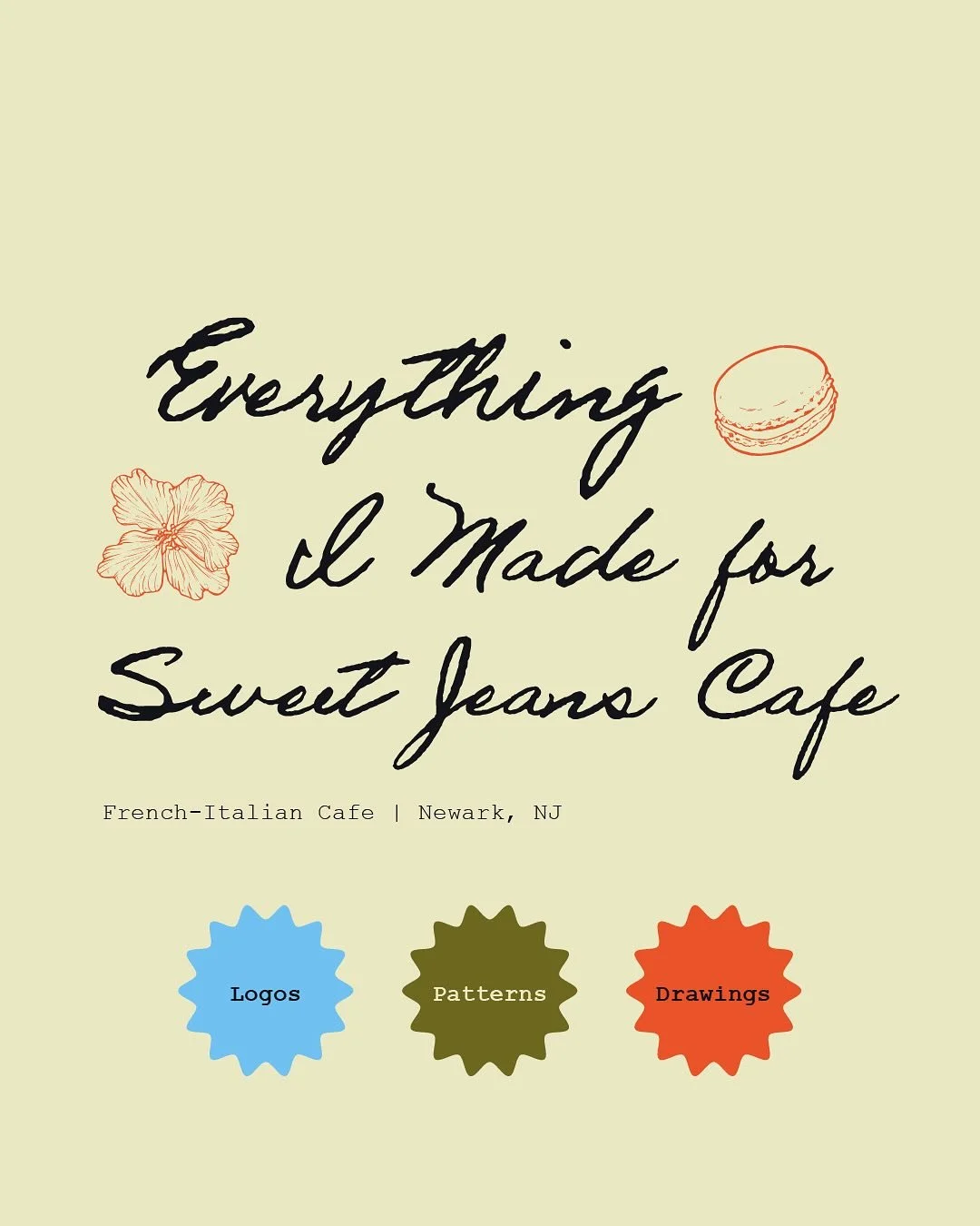 Thrilled to share the opening of @sweetjeanskitchen in Newark, New Jersey. The vision of founders Victor and Michelle is to honor their Italian &amp; French heritage in a space that feels like home-away-from-home.

This branding project was the first