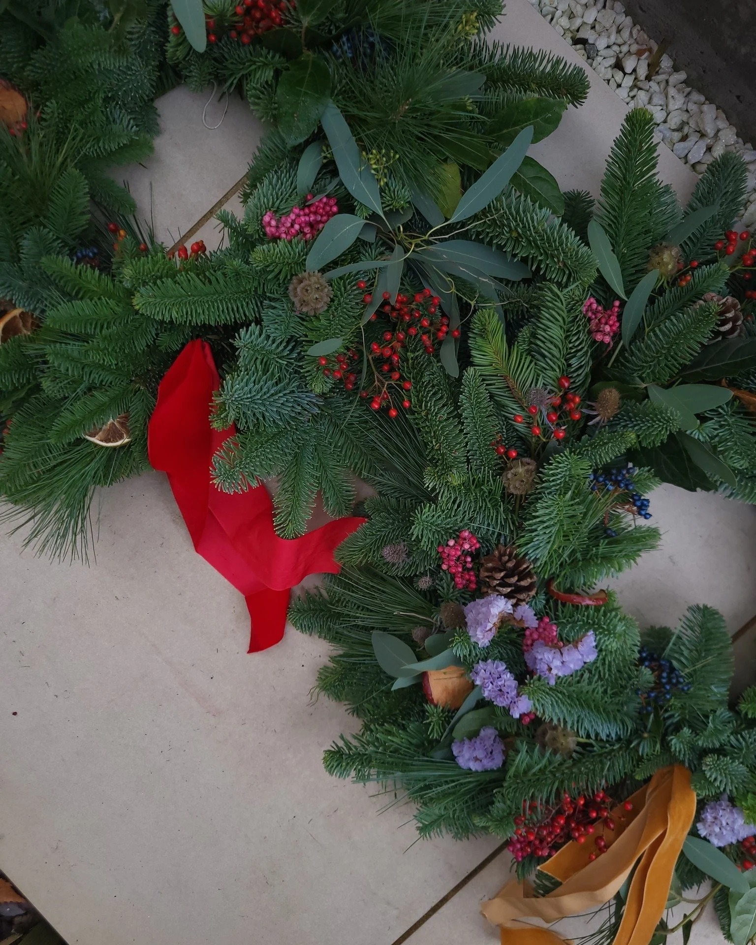 wreath season is nearly upon us and I cannot wait. For me, adding a wreath to your door signals the beginning of christmas. I'm going to be trying really hard this year not to fall for the mad rush of overconsuming, getting overly busy and getting ov