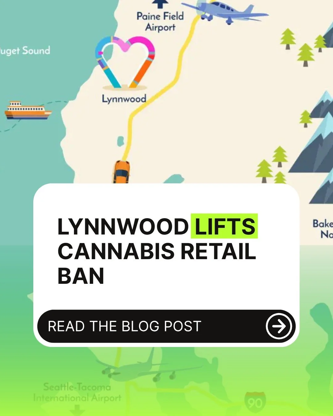 We are delighted to share that the Lynnwood City Council voted 5 to 2 to lift its long-standing ban on retail cannabis sales, allowing up to four stores to open in designated commercial zones. 

This decision marks a major turning point for the city 
