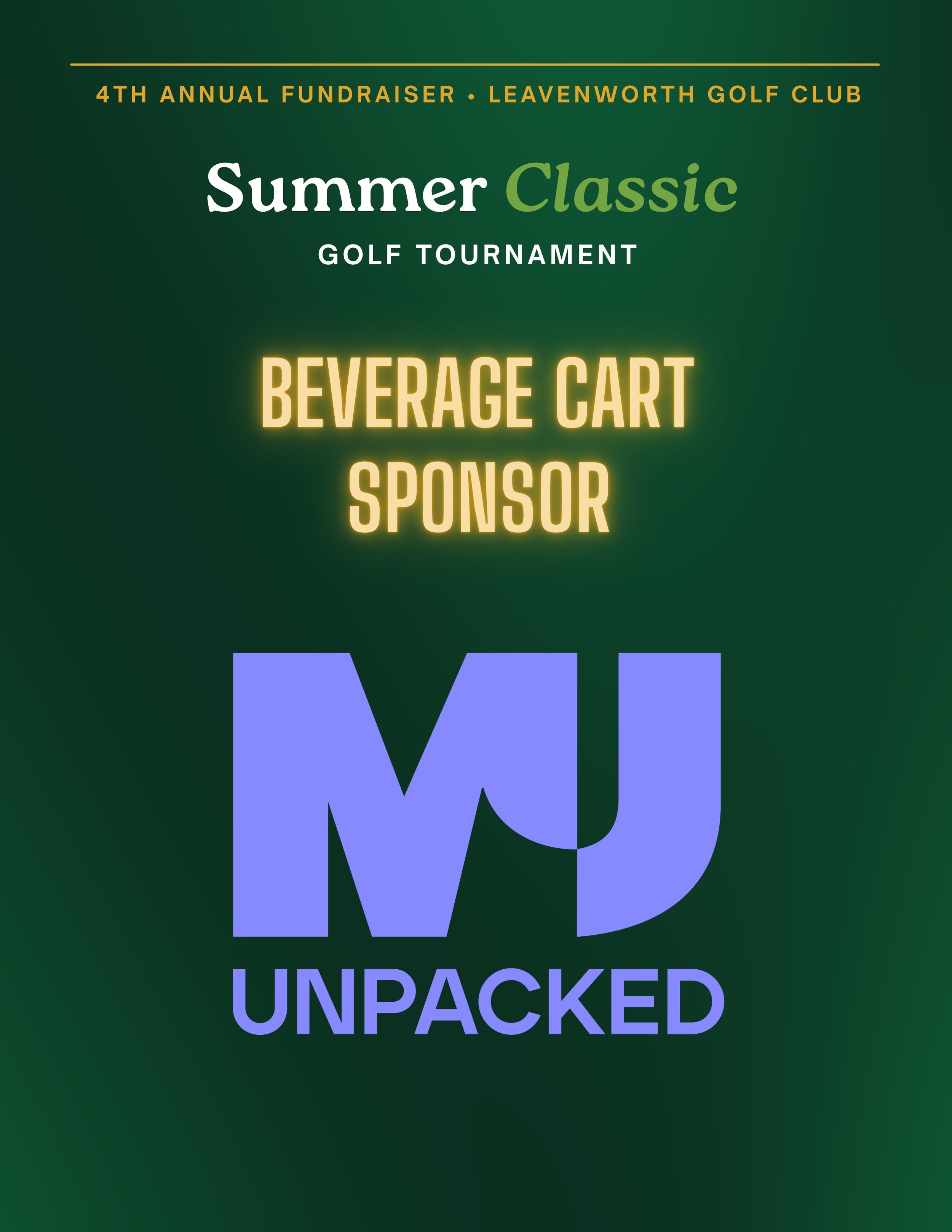 Raise a Glass to Our Beverage Cart Sponsor! 🍻⛳

We&rsquo;re excited to announce @mjunpacked as the official Beverage Cart Sponsor of the 4th Annual Summer Classic Golf Tournament!

Thanks to their generous support, golfers will enjoy a hosted bevera