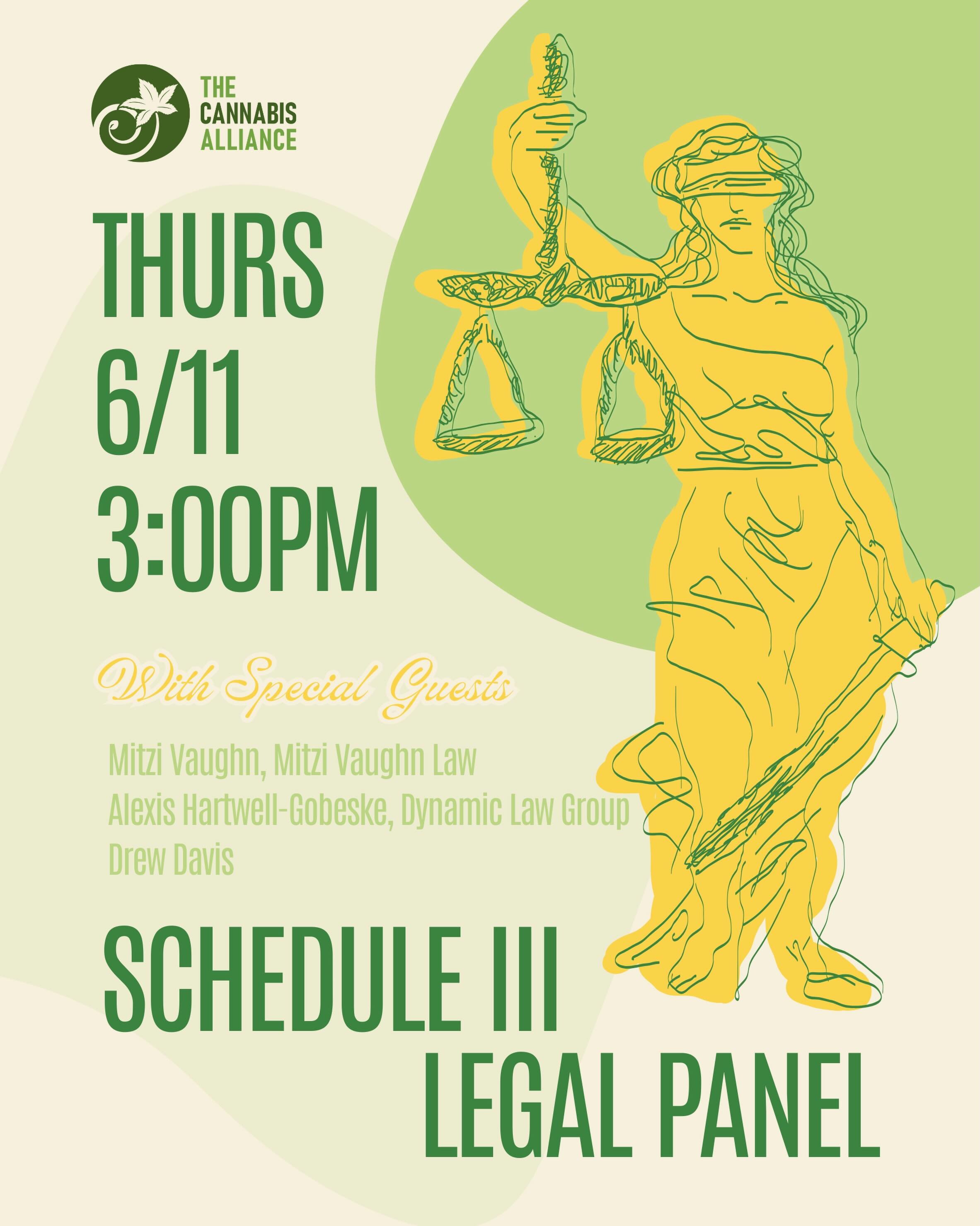 The cannabis industry is facing one of the most significant federal policy developments in decades, and questions continue to emerge faster than answers.

Join The Cannabis Alliance on June 11 at 3:00PM for a special legal panel featuring some of Was