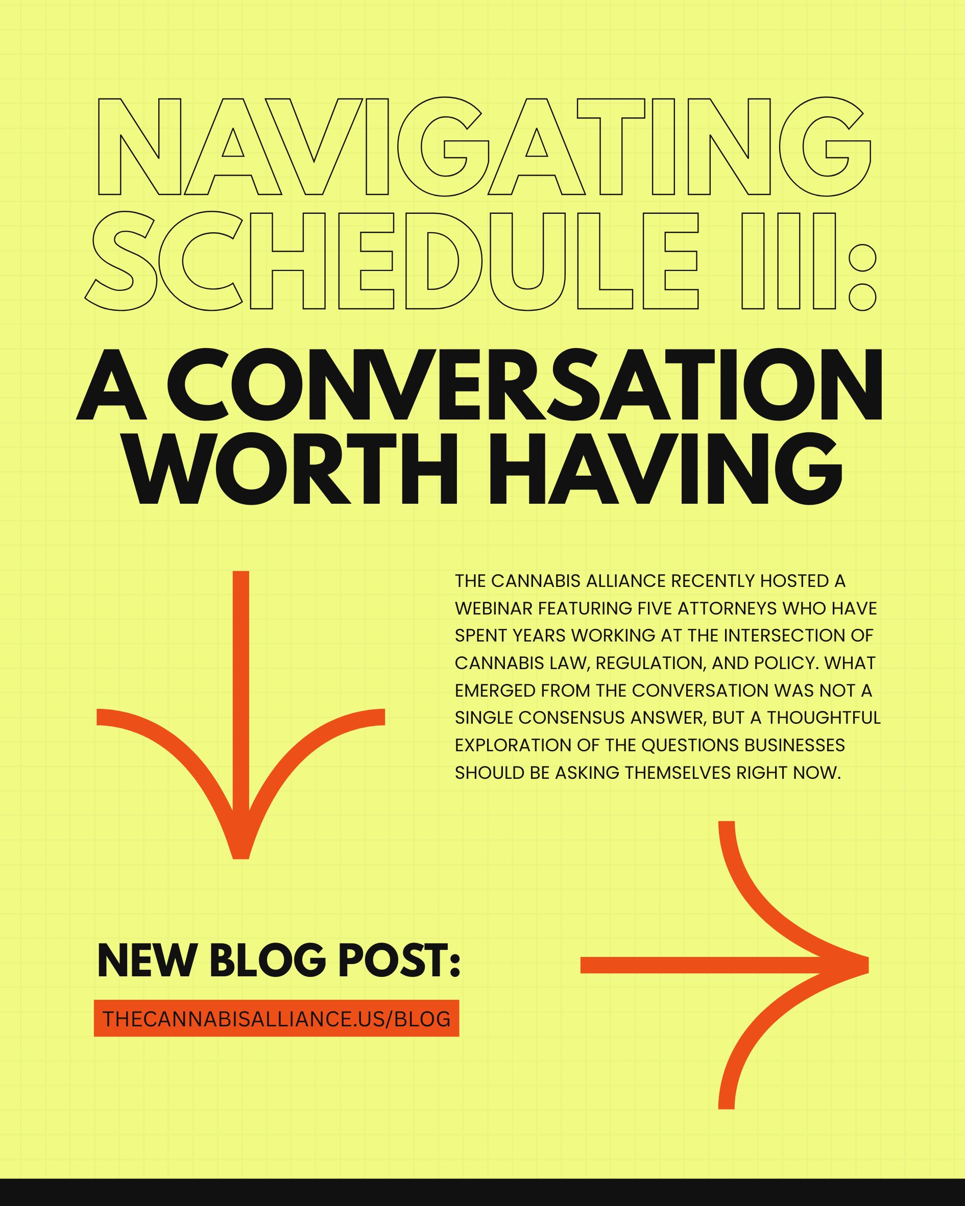 Navigating Schedule III: A Conversation Worth Having