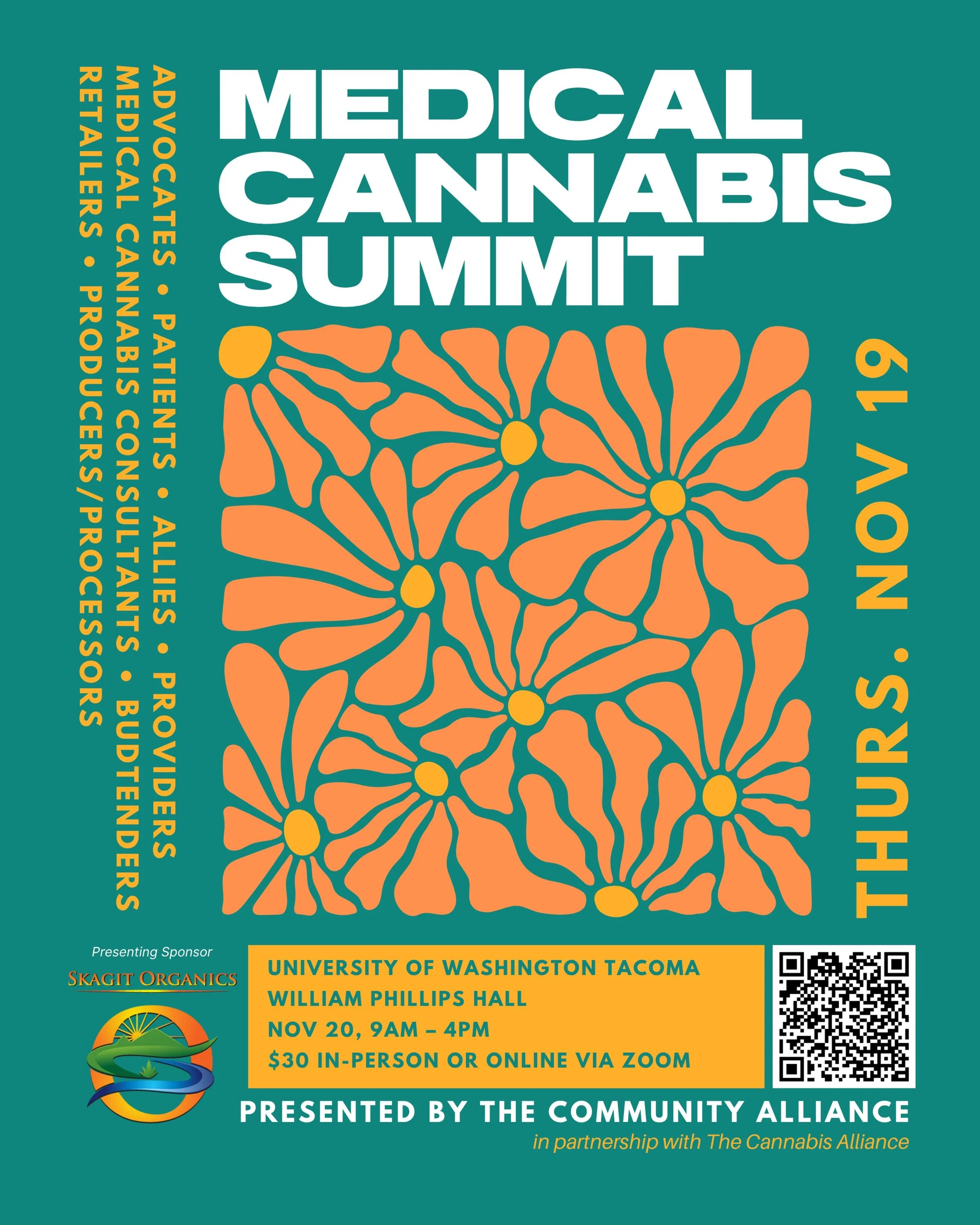 Keeping registration affordable takes community support.

Putting on a full-day conference comes with a lot of costs&mdash;venue, food, technology, staffing, and all of the details that go into bringing people together.

For the 2026 Medical Cannabis