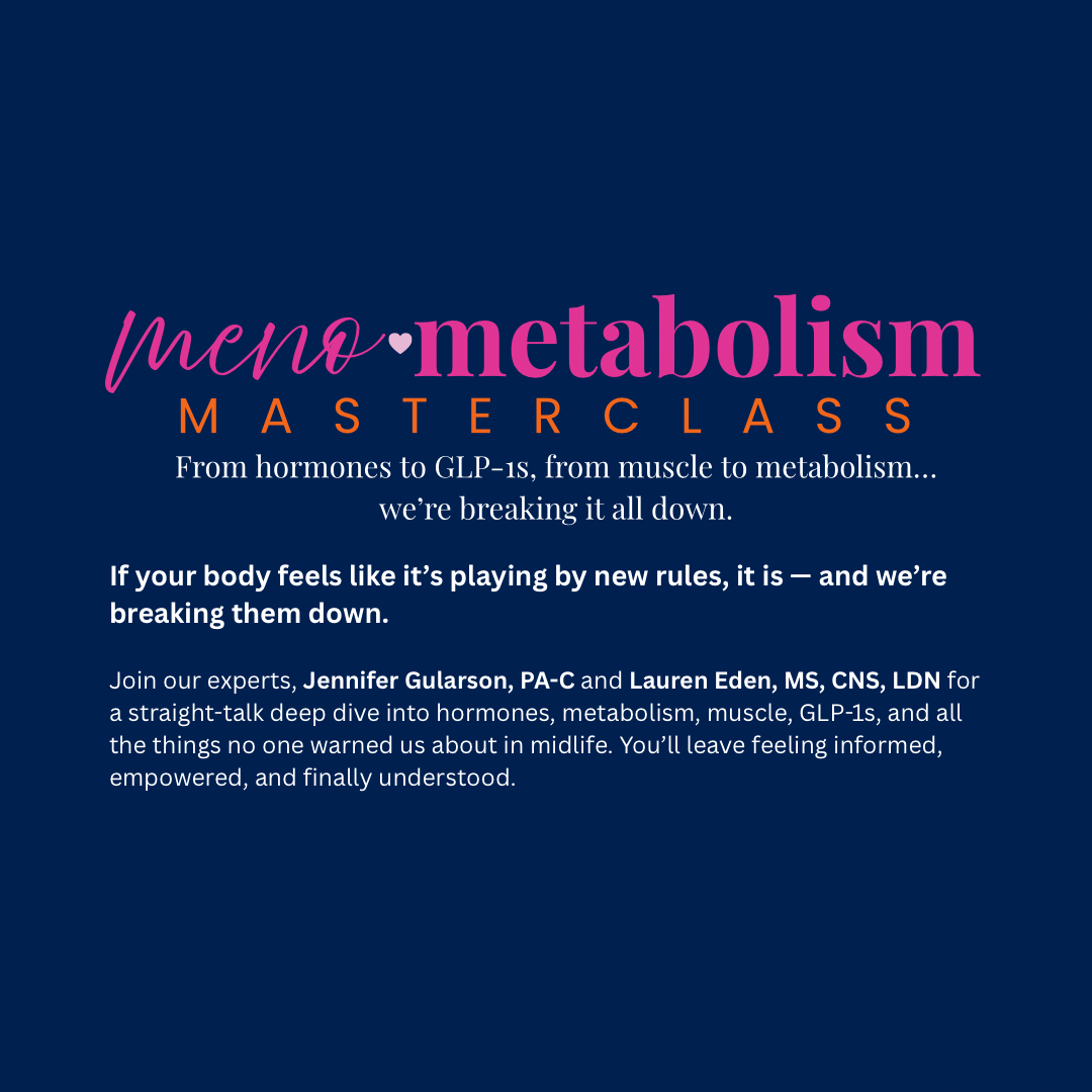 Meno-Metabolism Masterclass