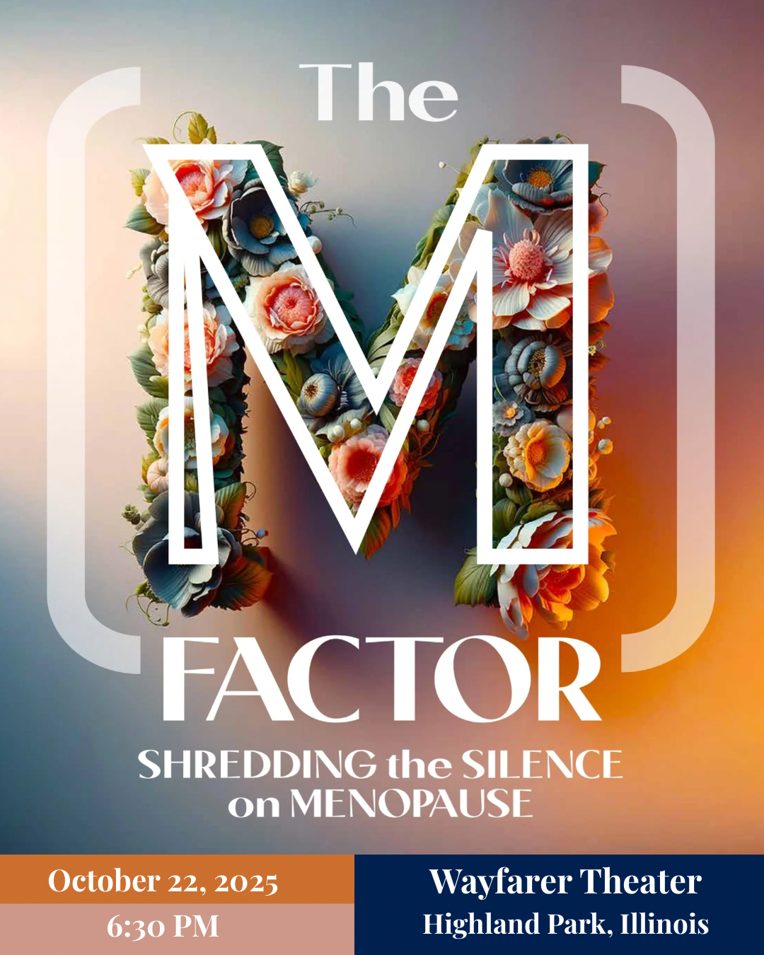 Join us for a special M Factor Documentary Screening at the beautiful Wayfarer Theater in Highland Park on Thursday, October 22, 2026 at 630 PM. - 2.png
