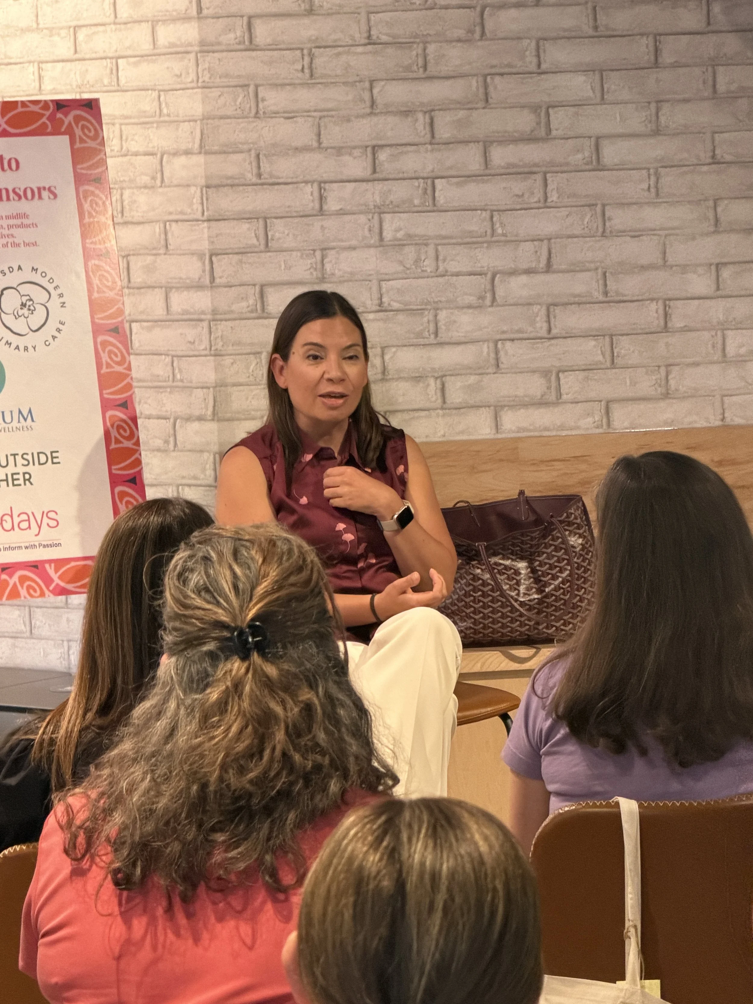 A Pearl and Rose event about Breast Cancer and Menopause