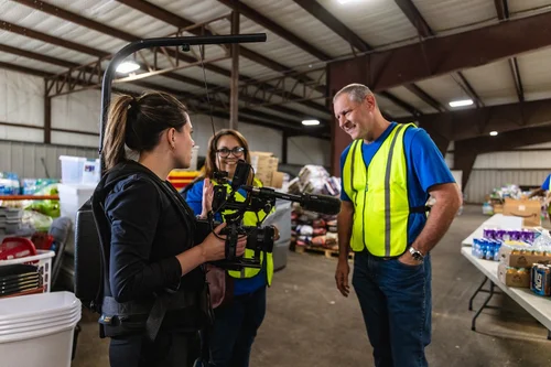 VGM Visual Storytelling executing OSHA compliant professional promotional video production for an energy company facility in OKC and Tulsa