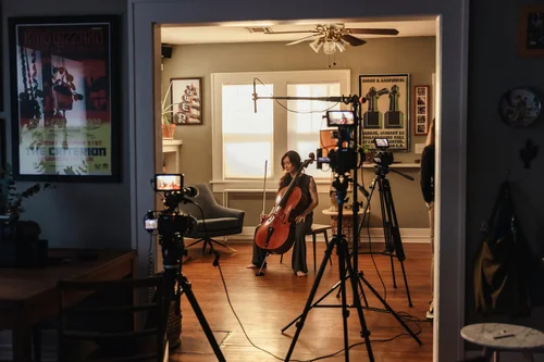 VGM social media video content production optimizing 9:16 aspect ratios for corporate marketing feeds