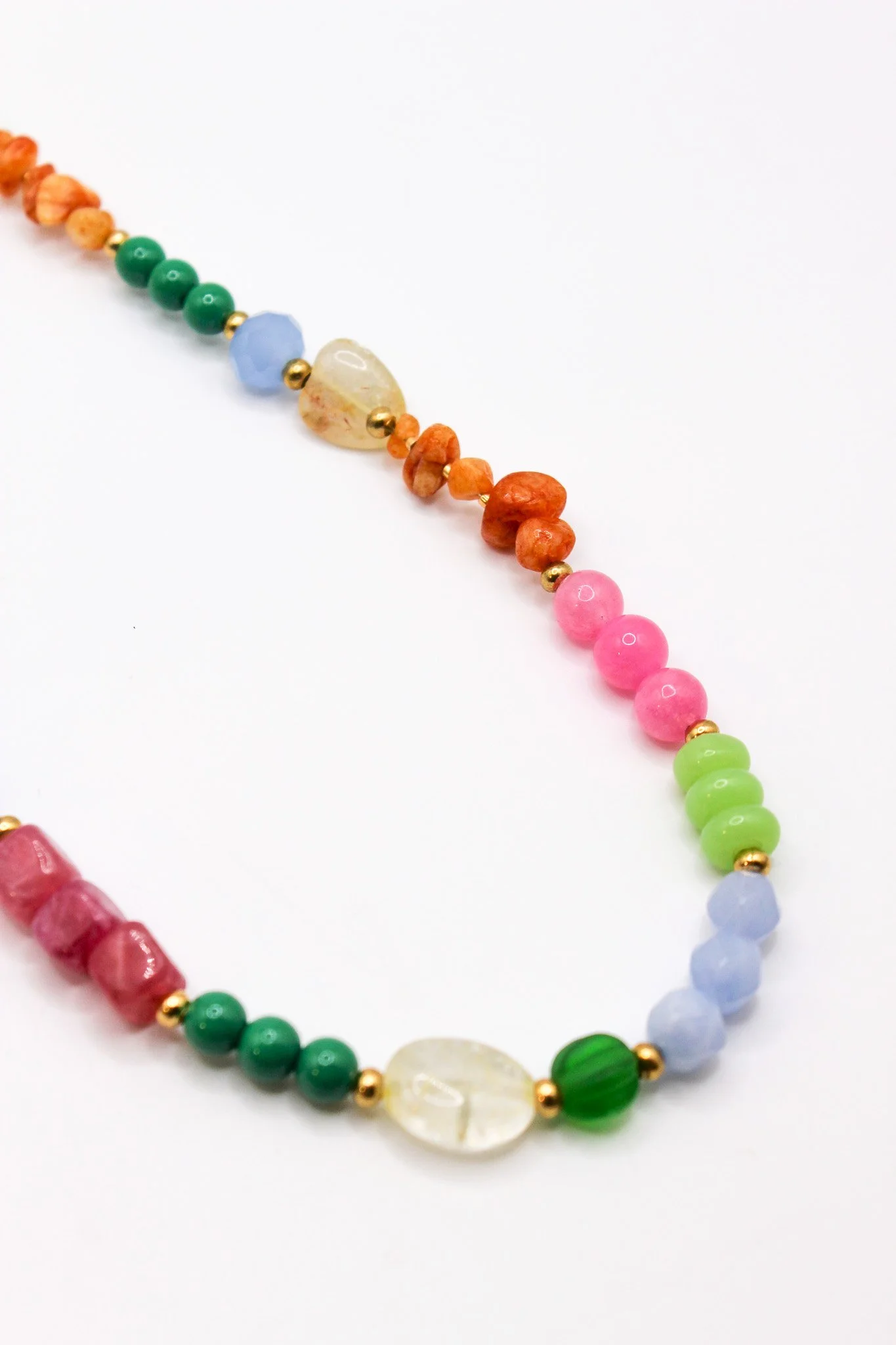 Colorful Strung Necklace