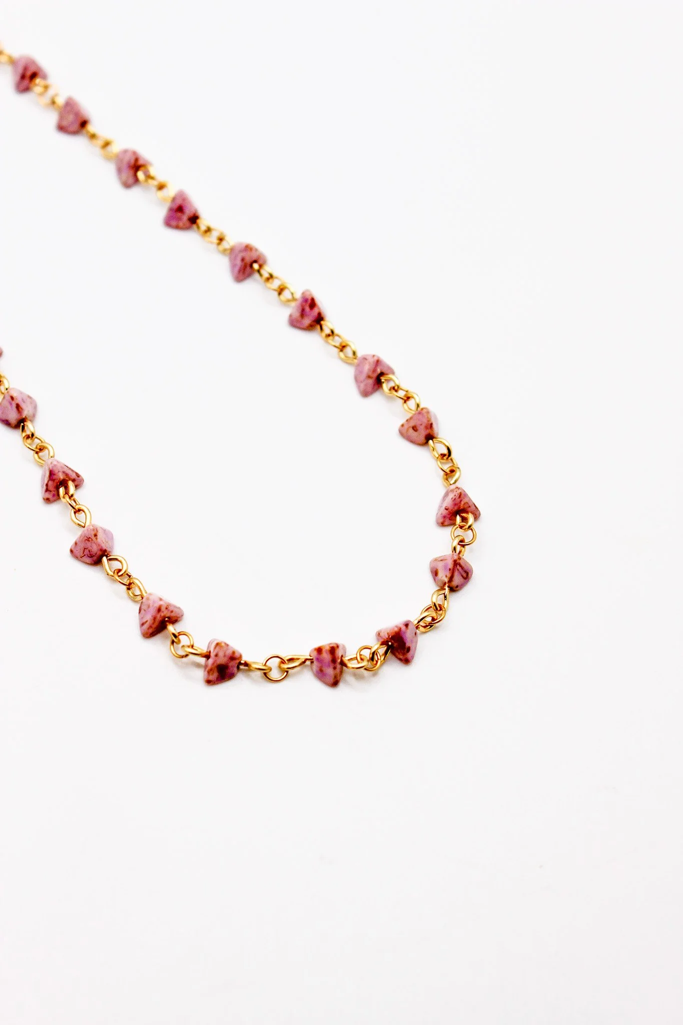 Pink Pinch Necklace