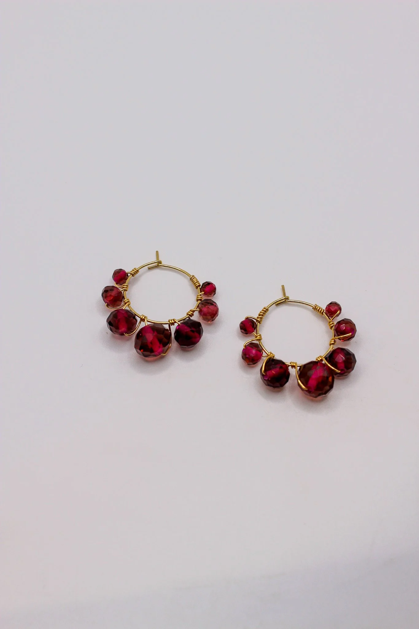 Burgundy Hoops