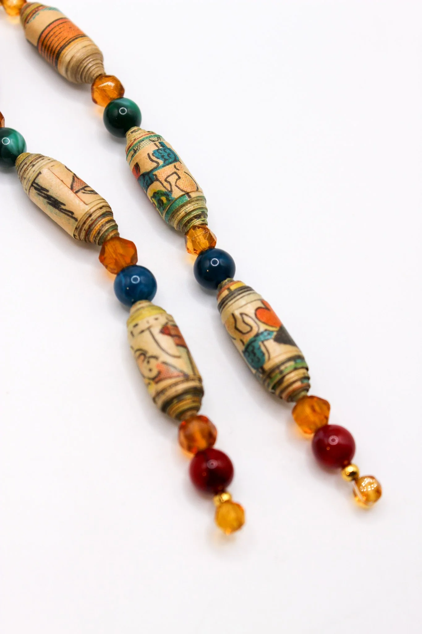 Comic Bead Purse Charm
