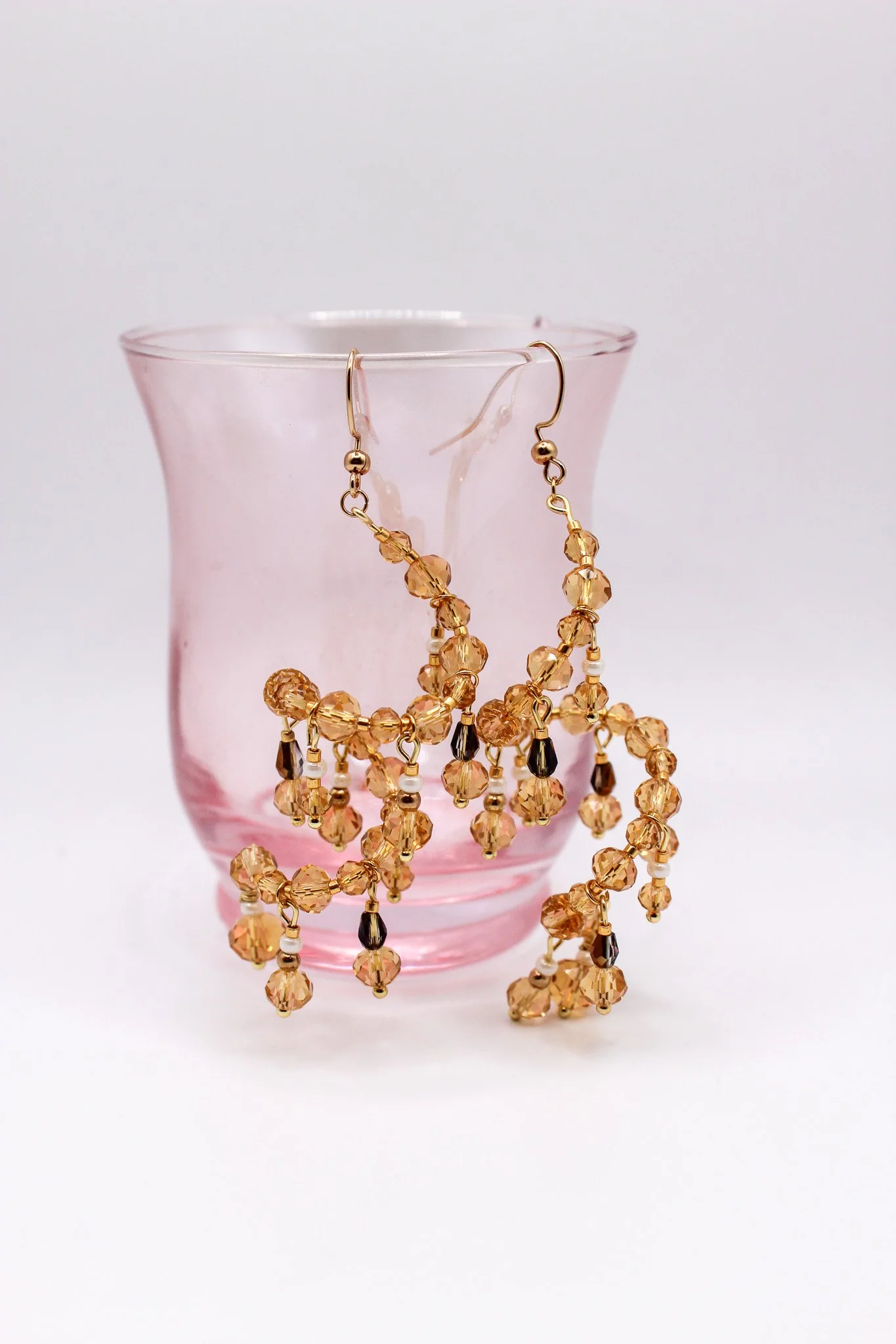 Gold Mini Sun Catcher Earrings