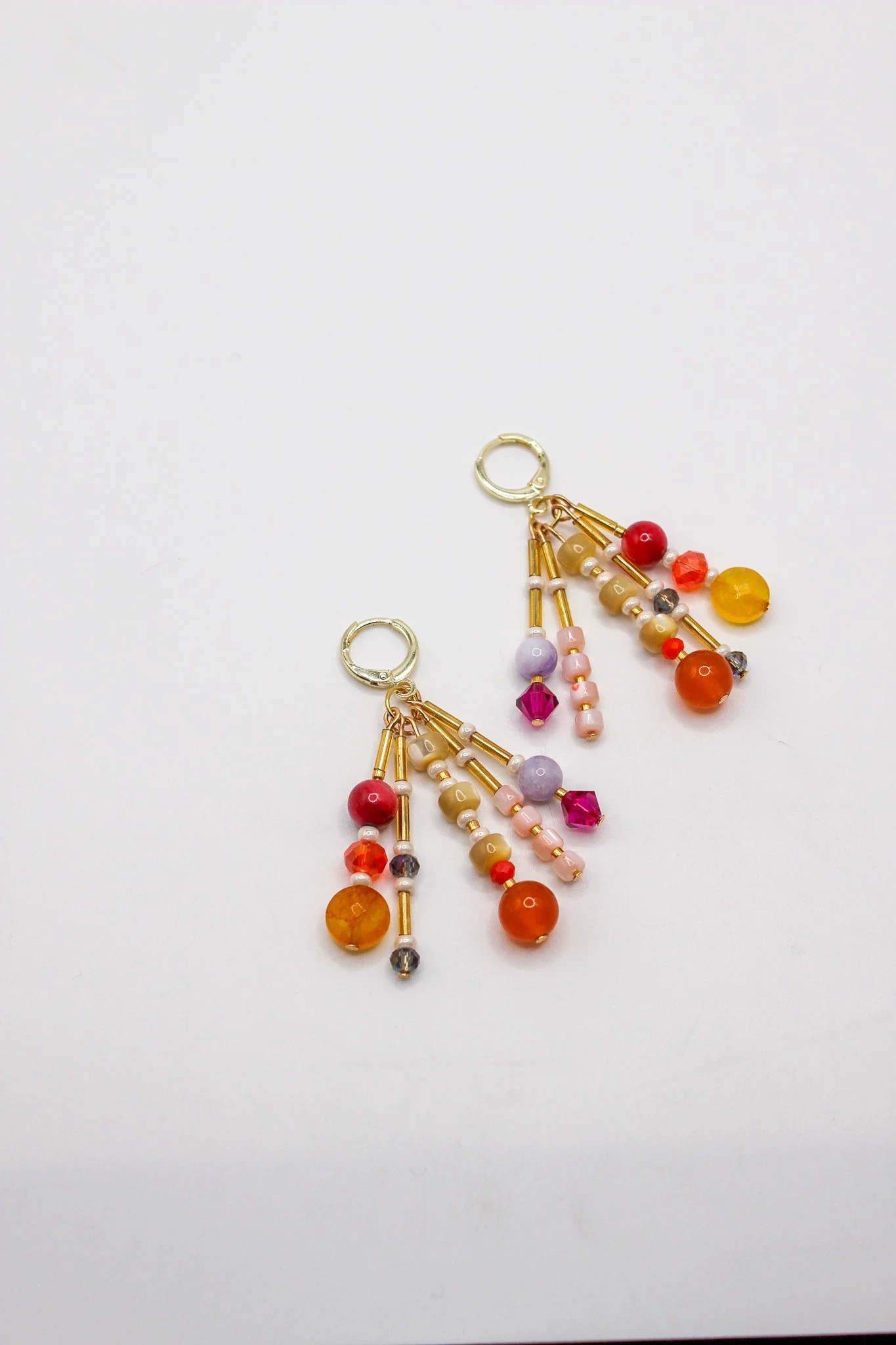 Sunset Beaded Cluster