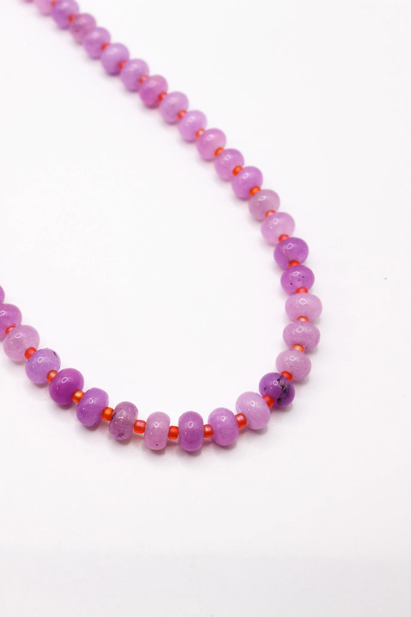 Light Lavender and Orange