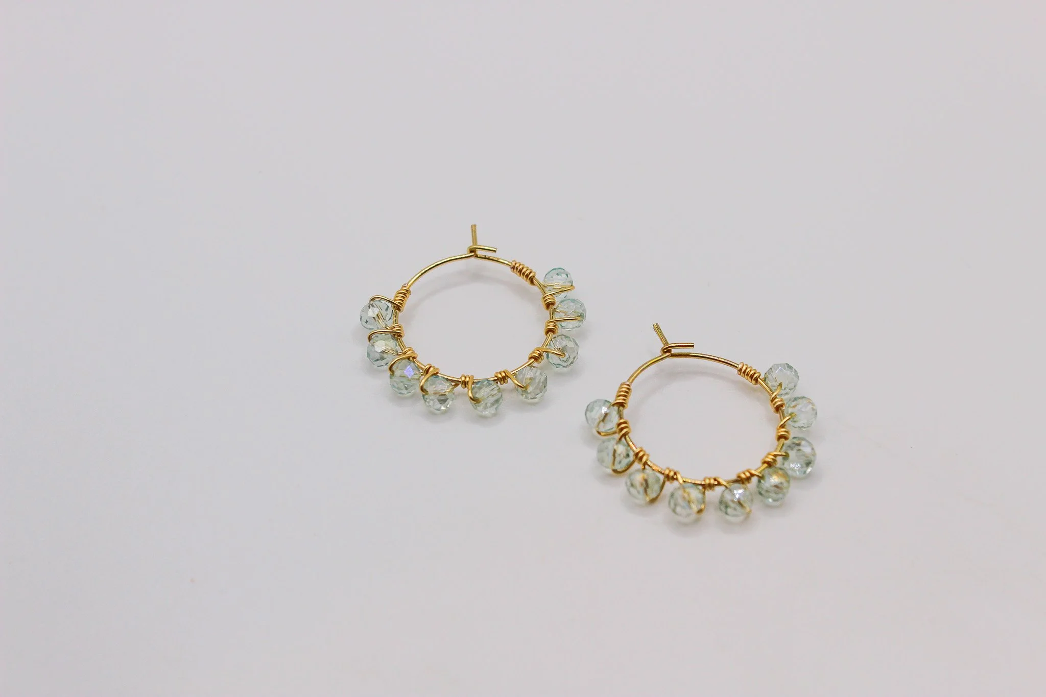 Teal Hoops