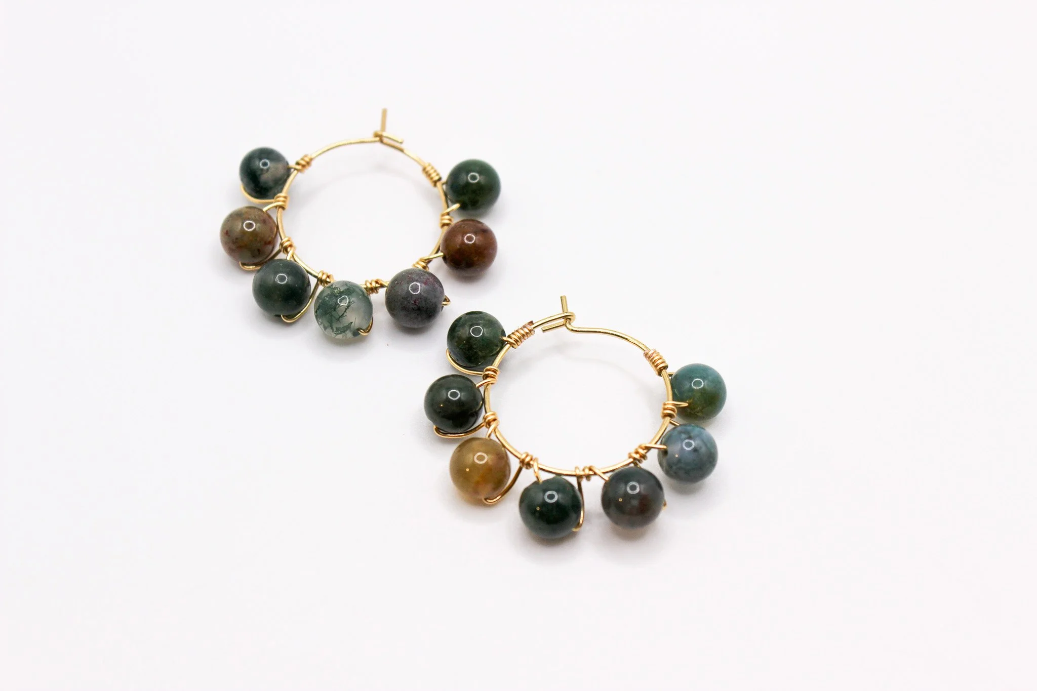 Earthy Hoops