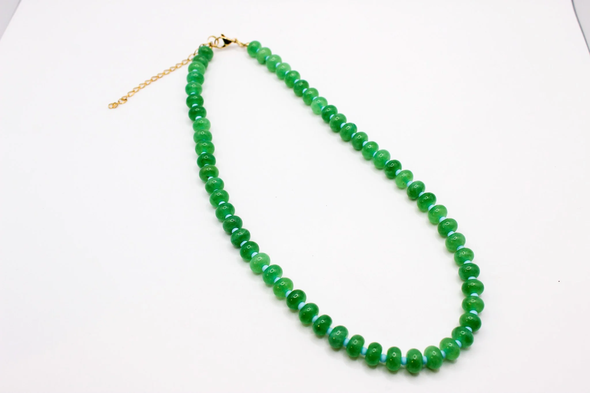 Dark Green and Light Blue