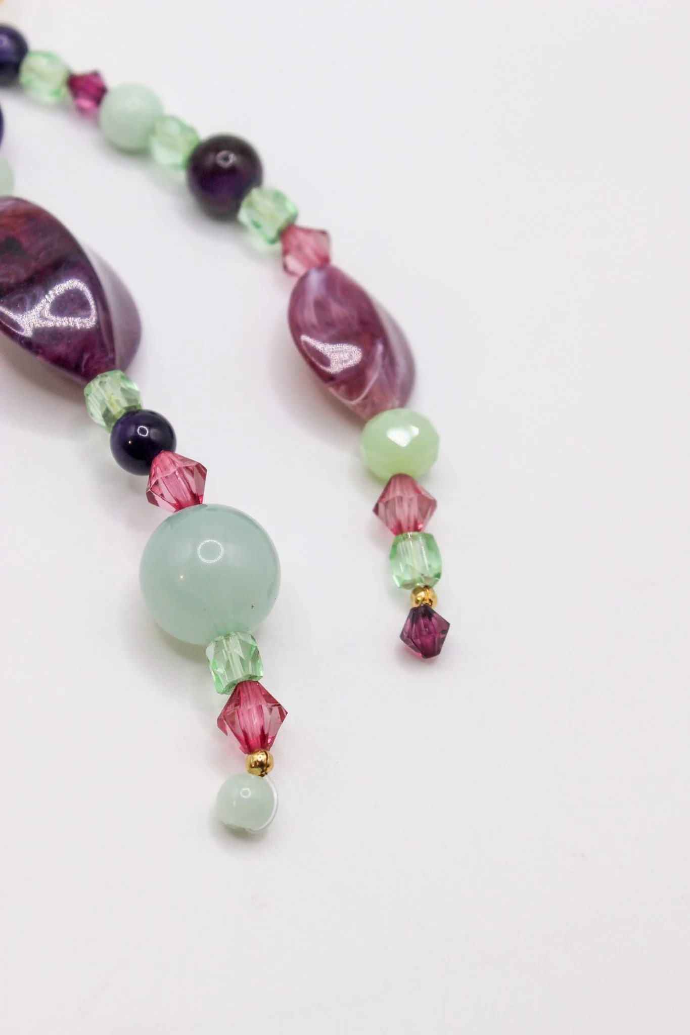 Teal and Purple Purse Charm
