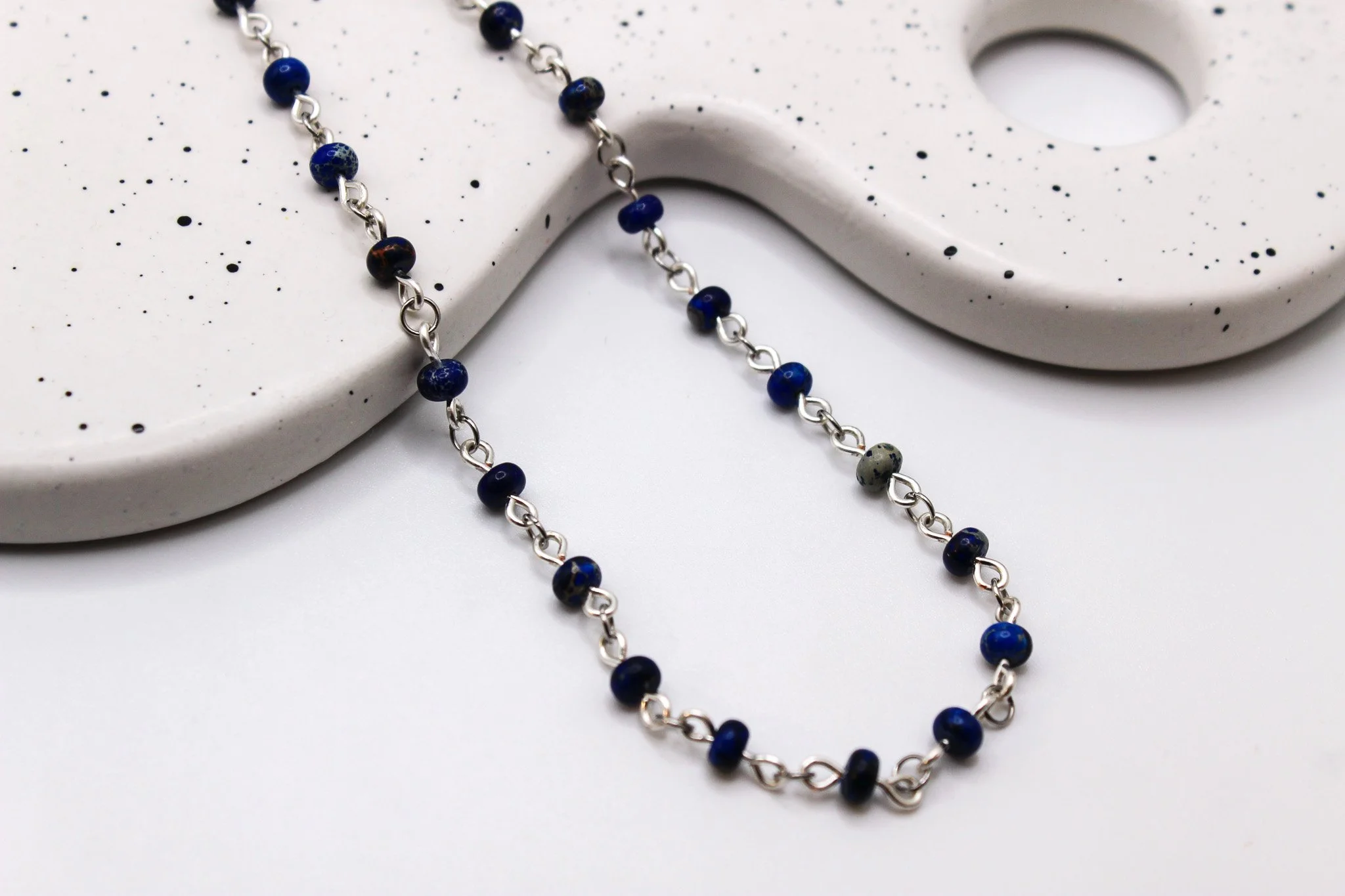 Blue Jasper Necklace