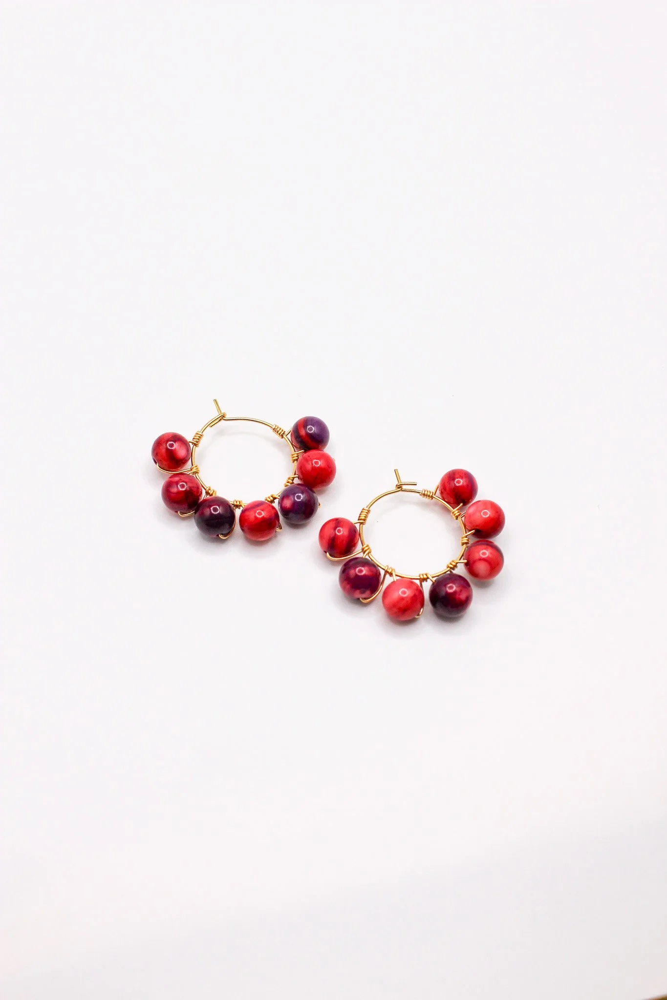 Fuchsia Hoops