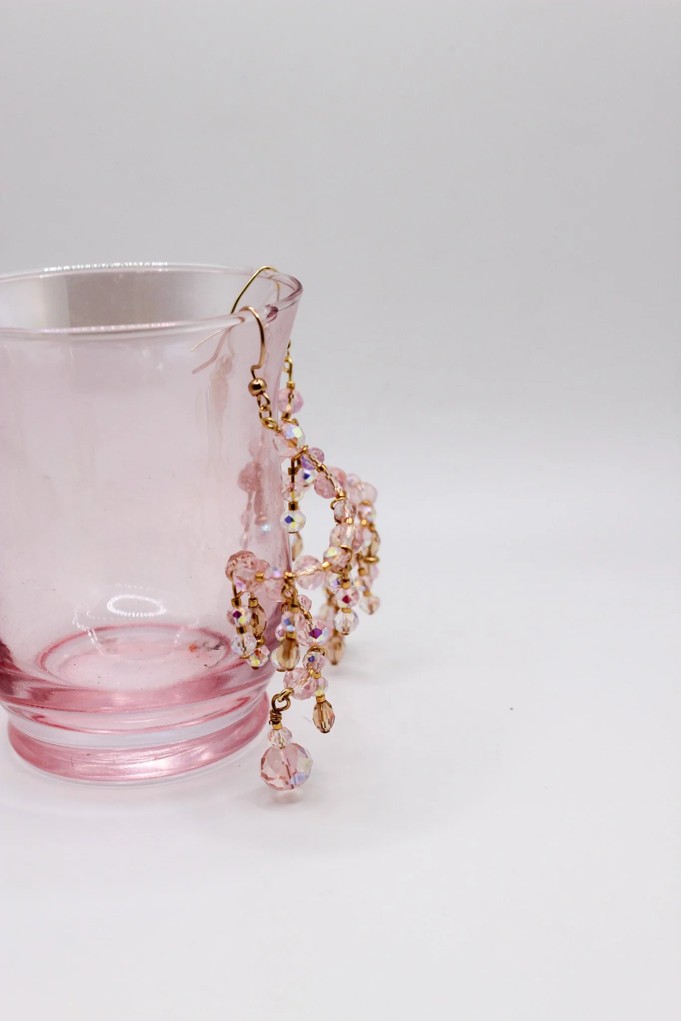Light Pink Mini Sun Catchers Earrings
