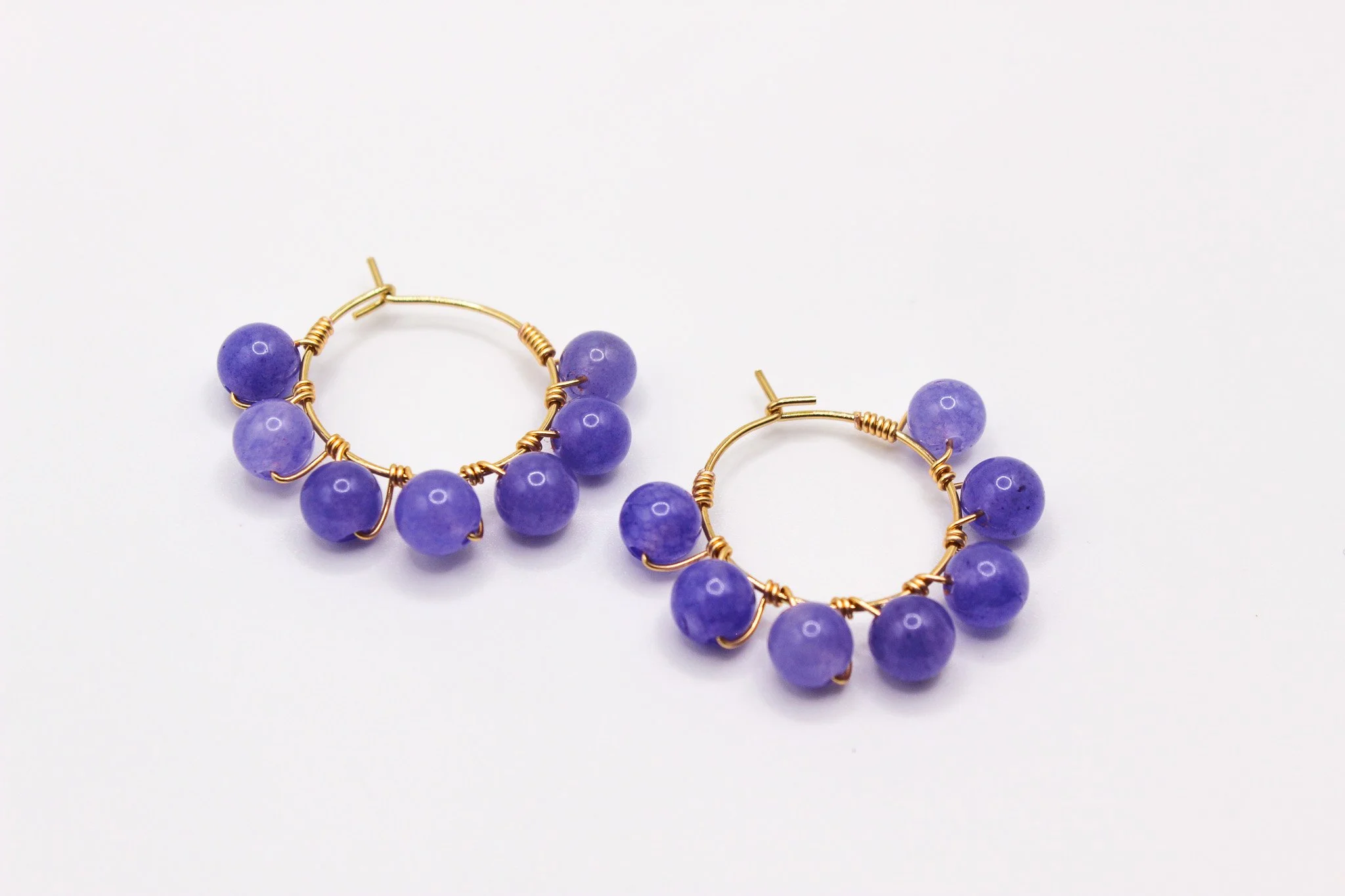 Lavender Hoops