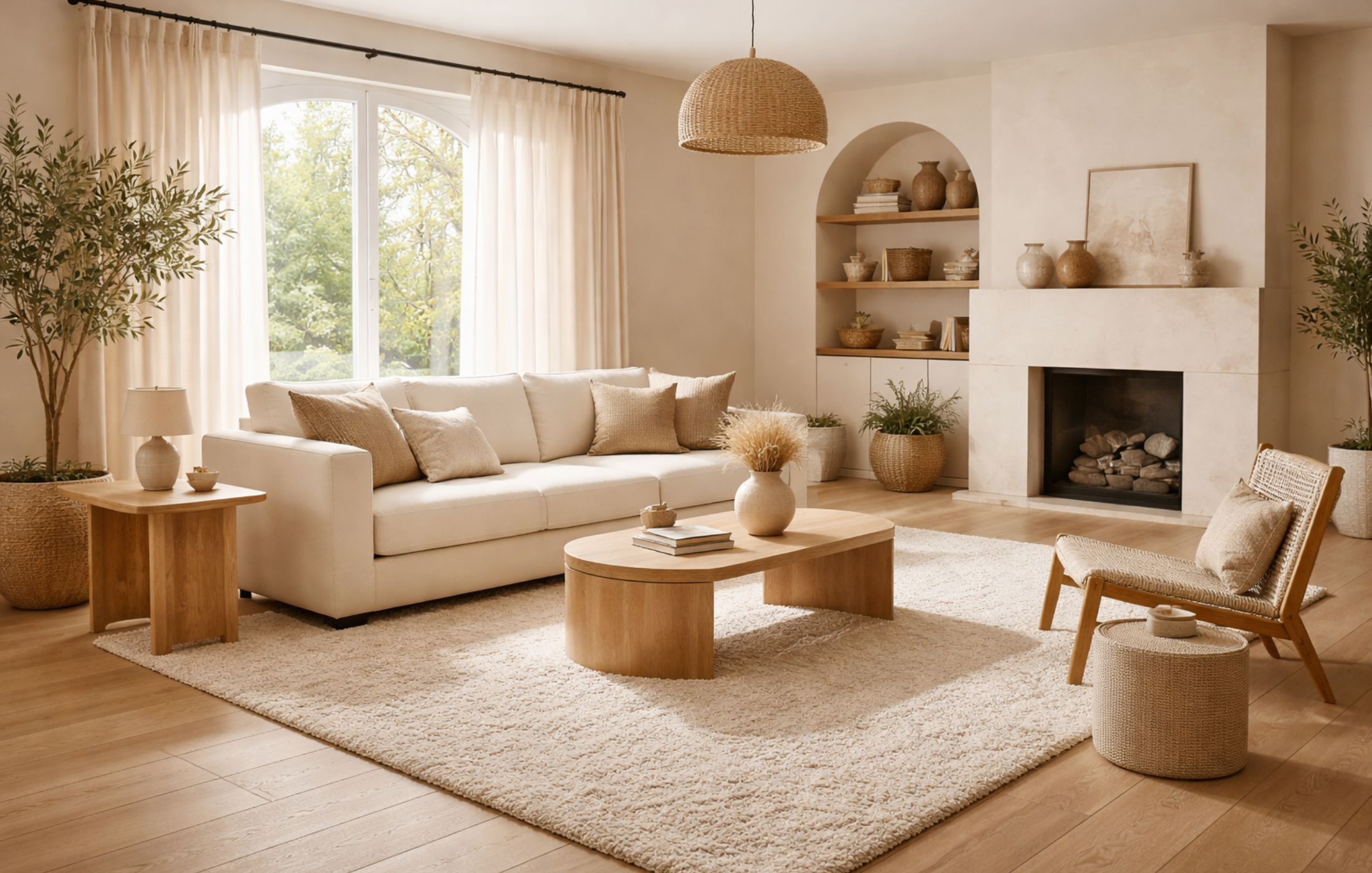 Richer Beige, Lighter Browns and Modern Minimalism