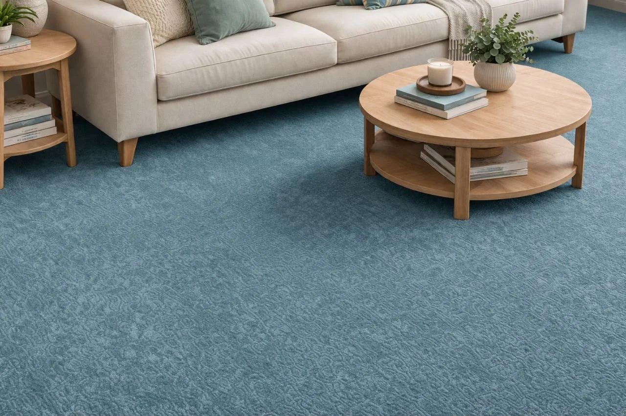 Our 2026 Summer Carpet Colour Is Here. Patina Blue!