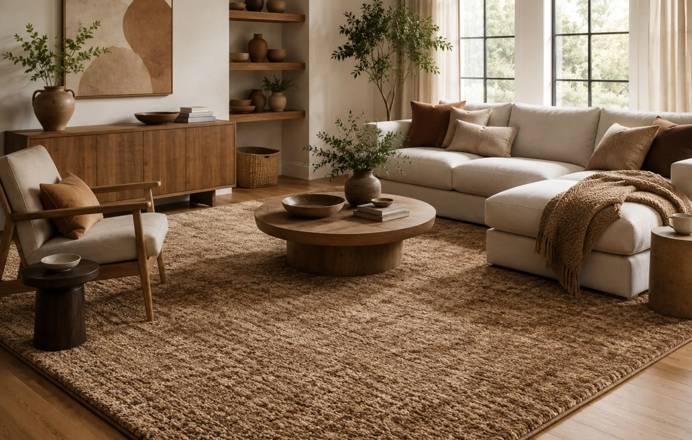 Earthy Brown Rugs and Carpets — Season's Essential