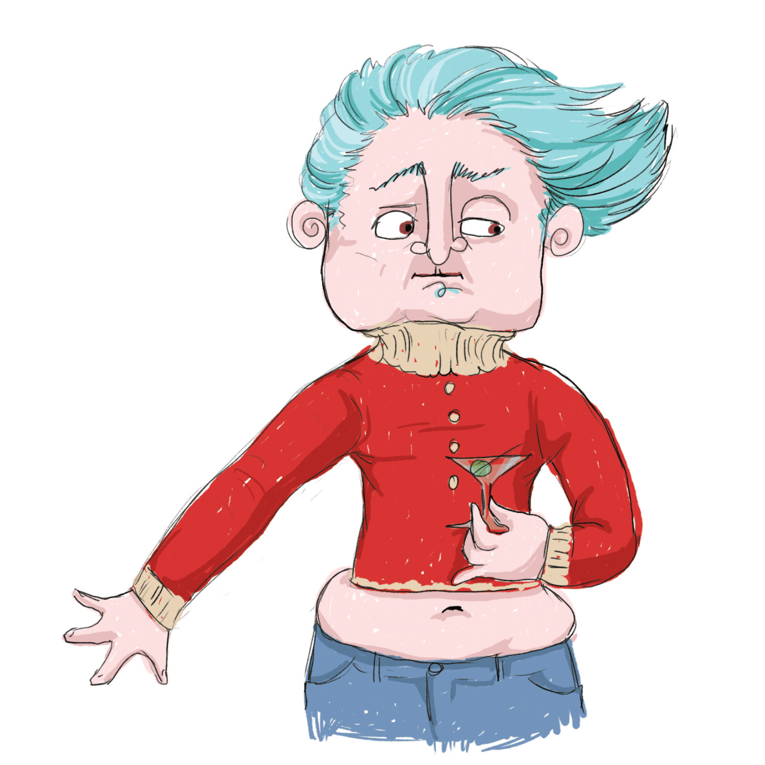 ... have all your clothes two sizes too small