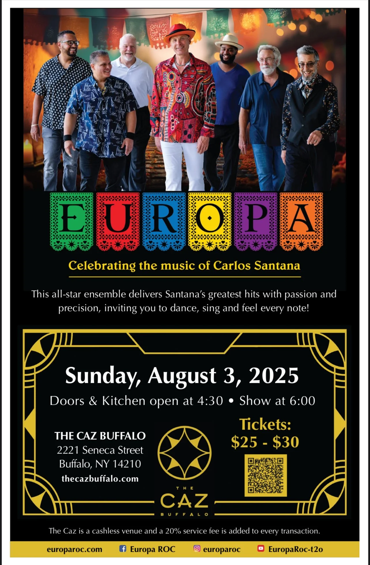 Europa at The Caz - Buffalo, NY