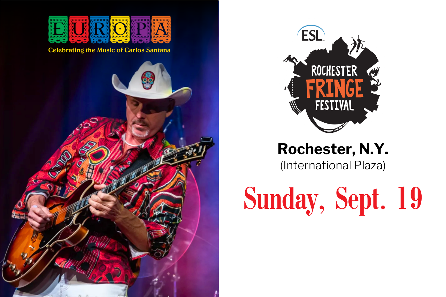 Europa at the Rochester Fringe Festival